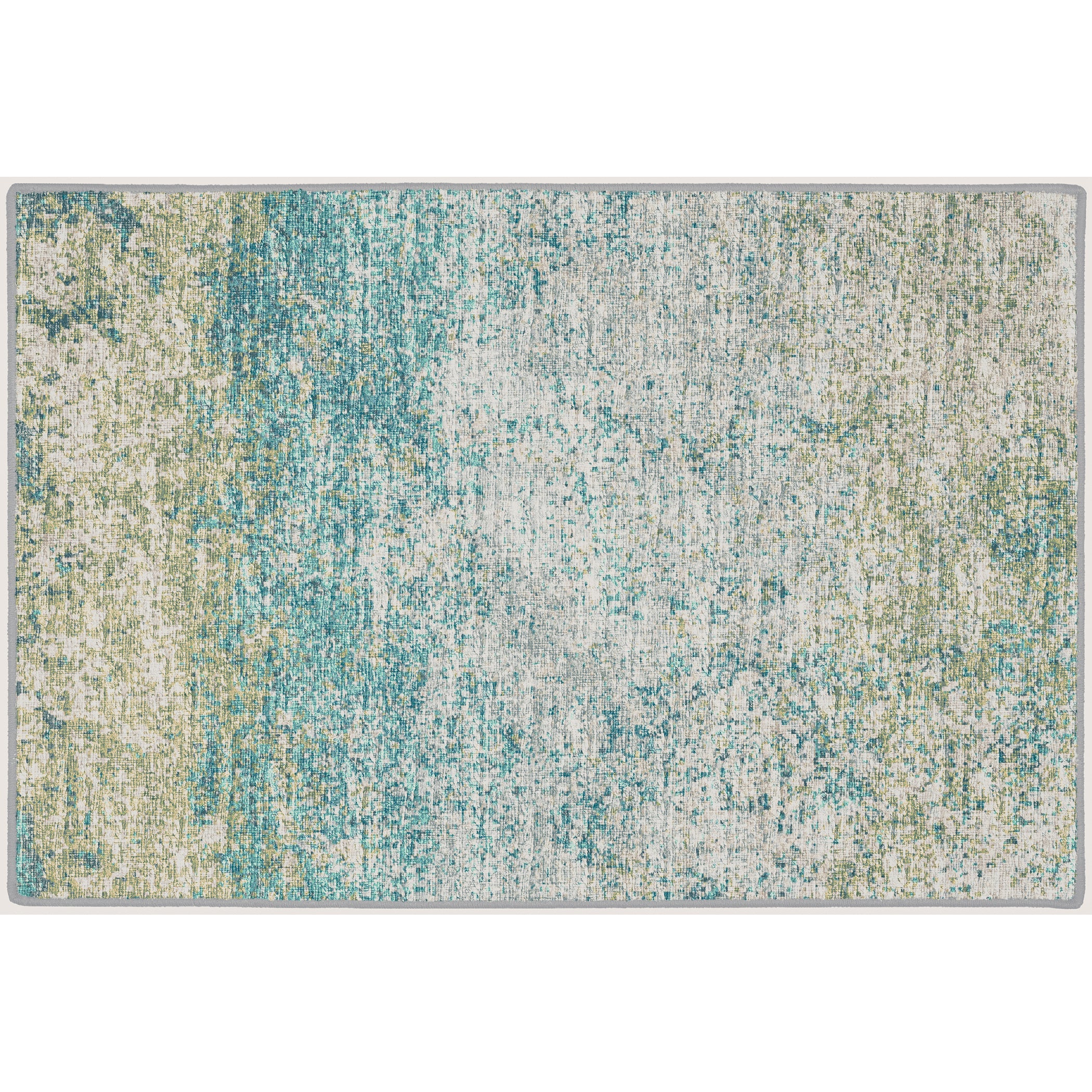 Indoor/Outdoor Transitional WL3 Meadow Green Rug 2' x 3' #shape_Rectangle