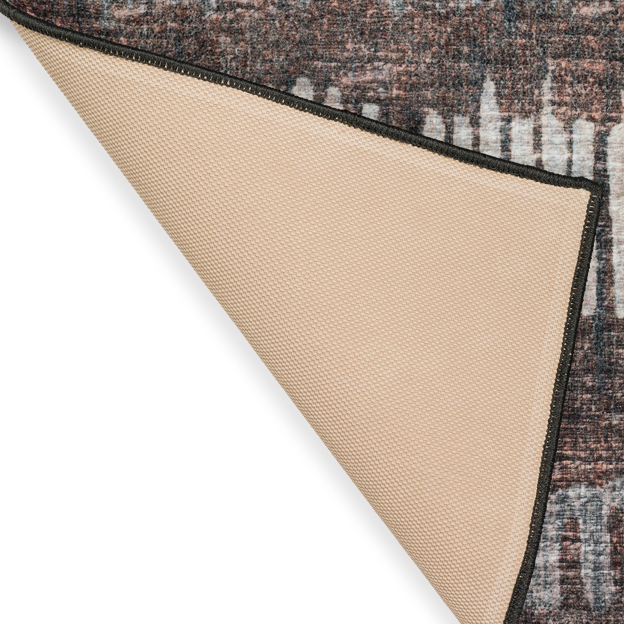 Indoor/Outdoor Transitional WL4 Coffee Brown Rug 2' x 3' #shape_Rectangle