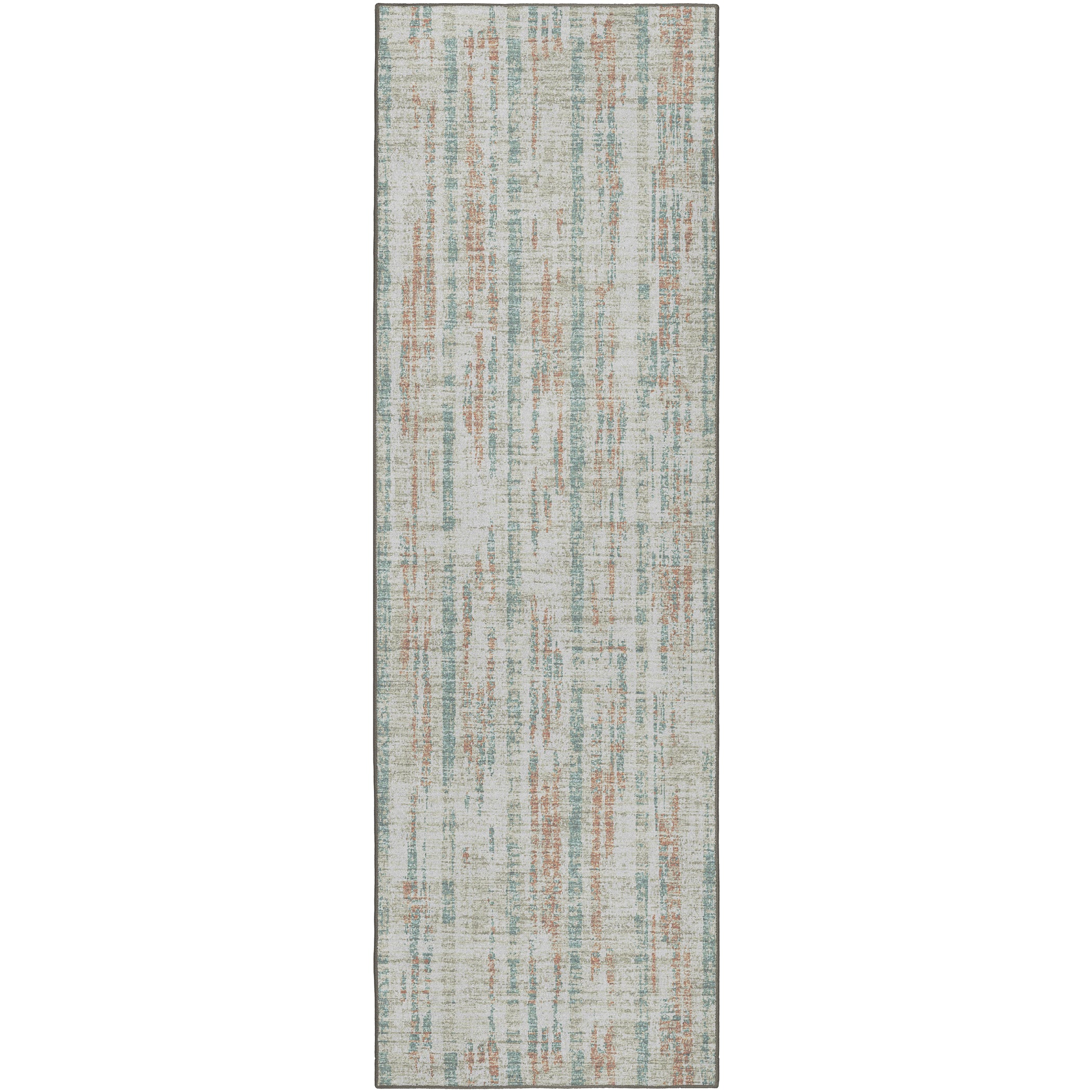 Indoor/Outdoor Transitional WL6 Pearl Ivory Rug 2'6" x 10' #shape_Runner