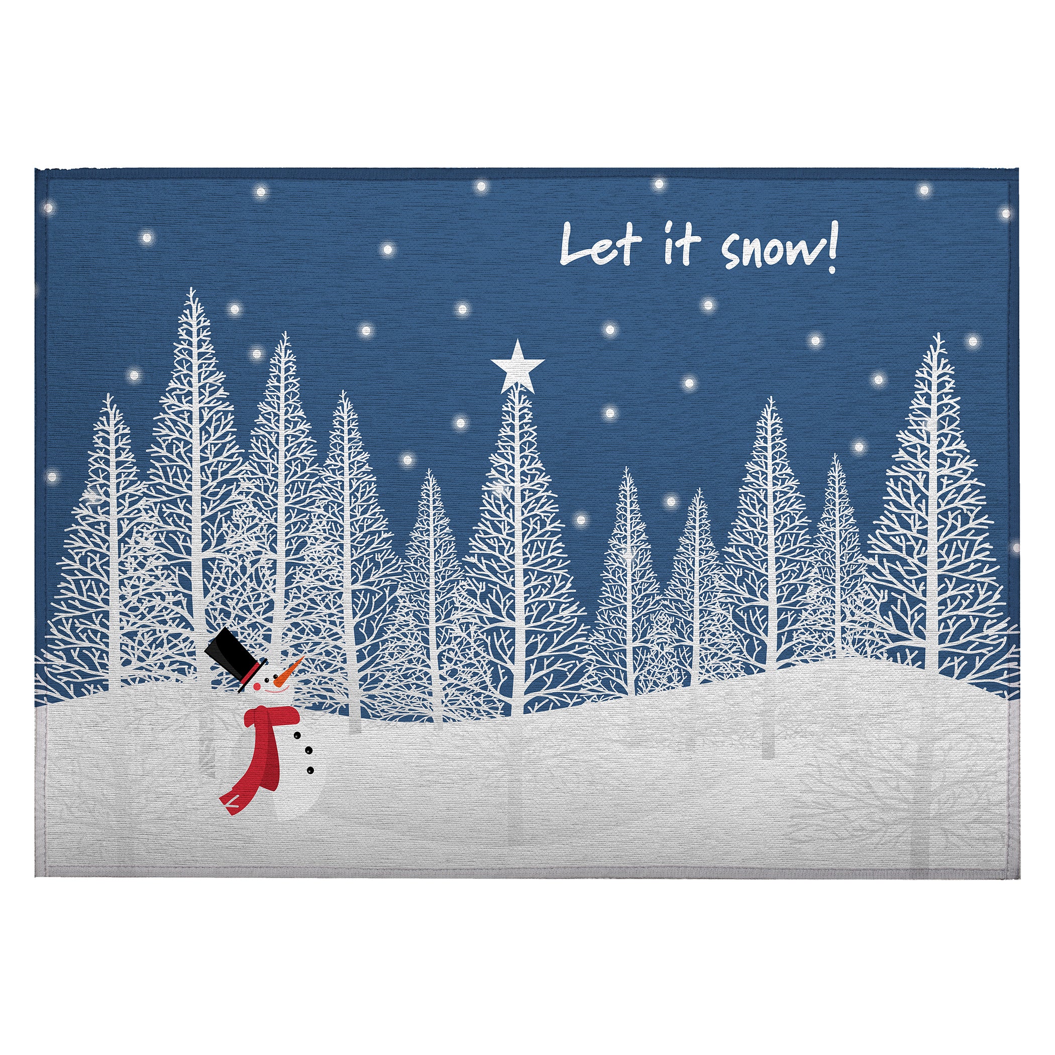 Luxury Machine Washable Indoor/Outdoor Holiday WN12 Navy Blue Rug 1'8" x 2'6" #shape_Rectangle