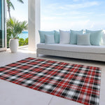 Luxury Machine Washable Indoor/Outdoor Holiday WN25 Black Rug 2'6" x 3'10" #shape_Rectangle