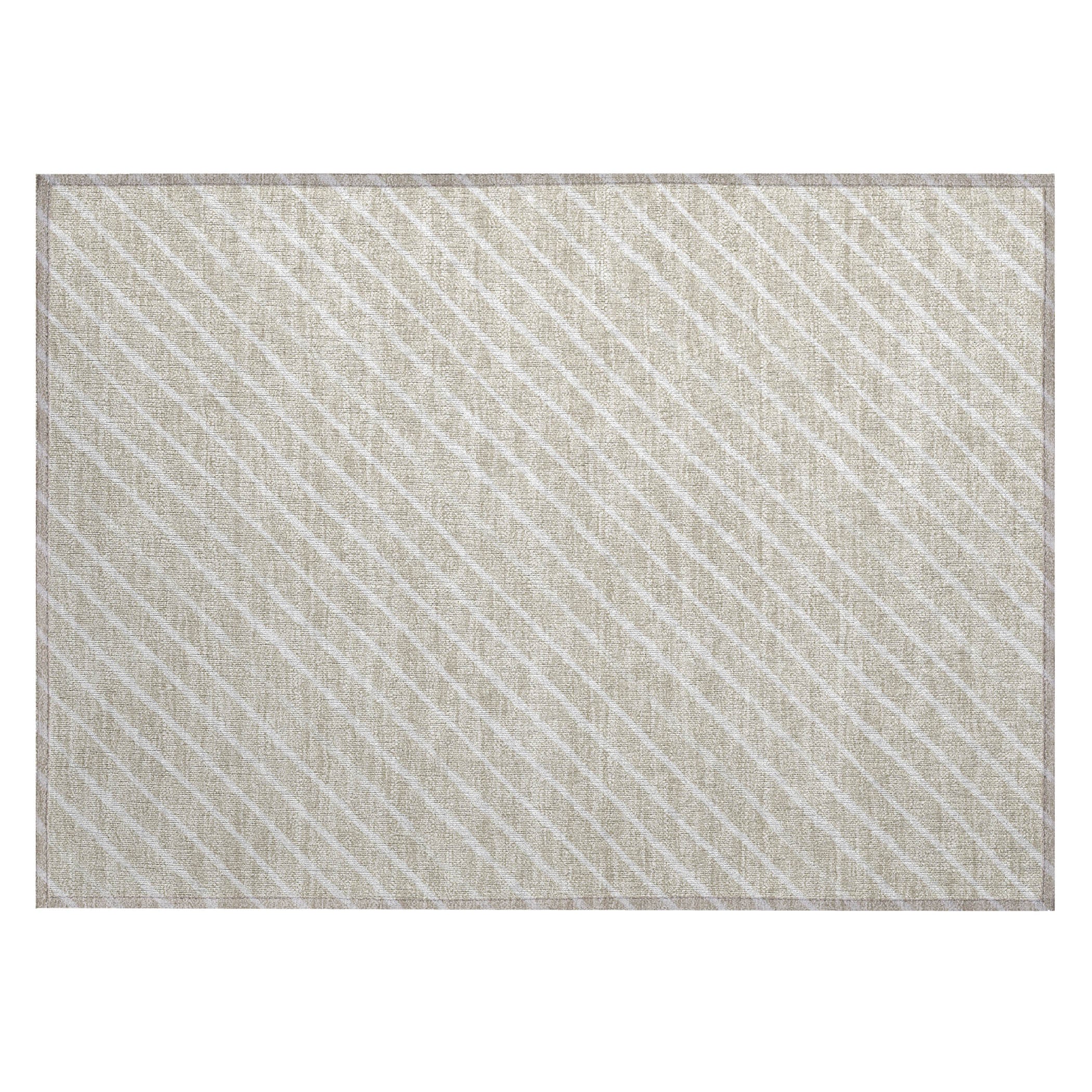 Luxury Machine Washable Indoor/Outdoor Holiday WN27 Beige Ivory Rug 1'8" x 2'6" #shape_Rectangle