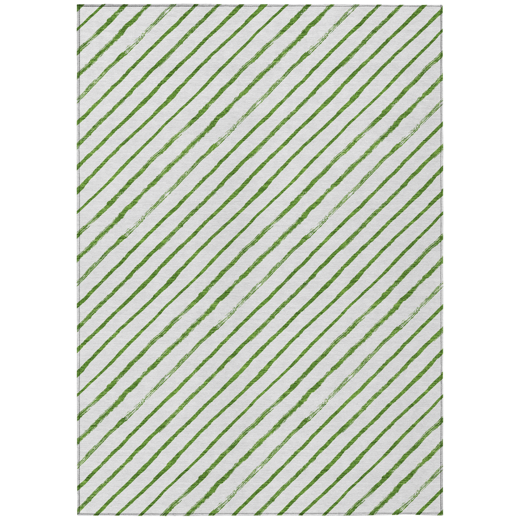 Luxury Machine Washable Indoor/Outdoor Holiday WN27 Green Rug 2'6" x 3'10" #shape_Rectangle