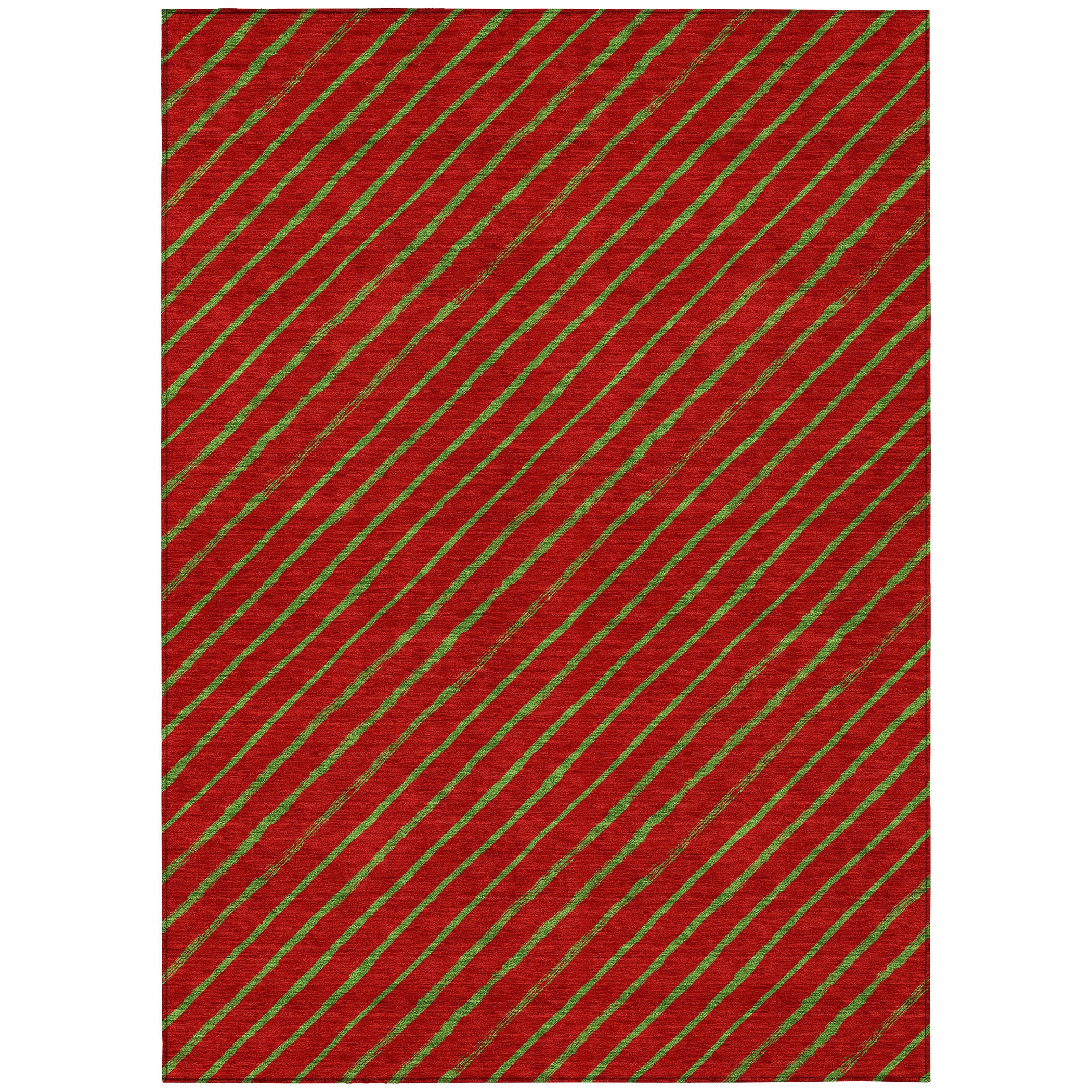 Luxury Machine Washable Indoor/Outdoor Holiday WN27 Merlot Red Rug 2'6" x 3'10" #shape_Rectangle