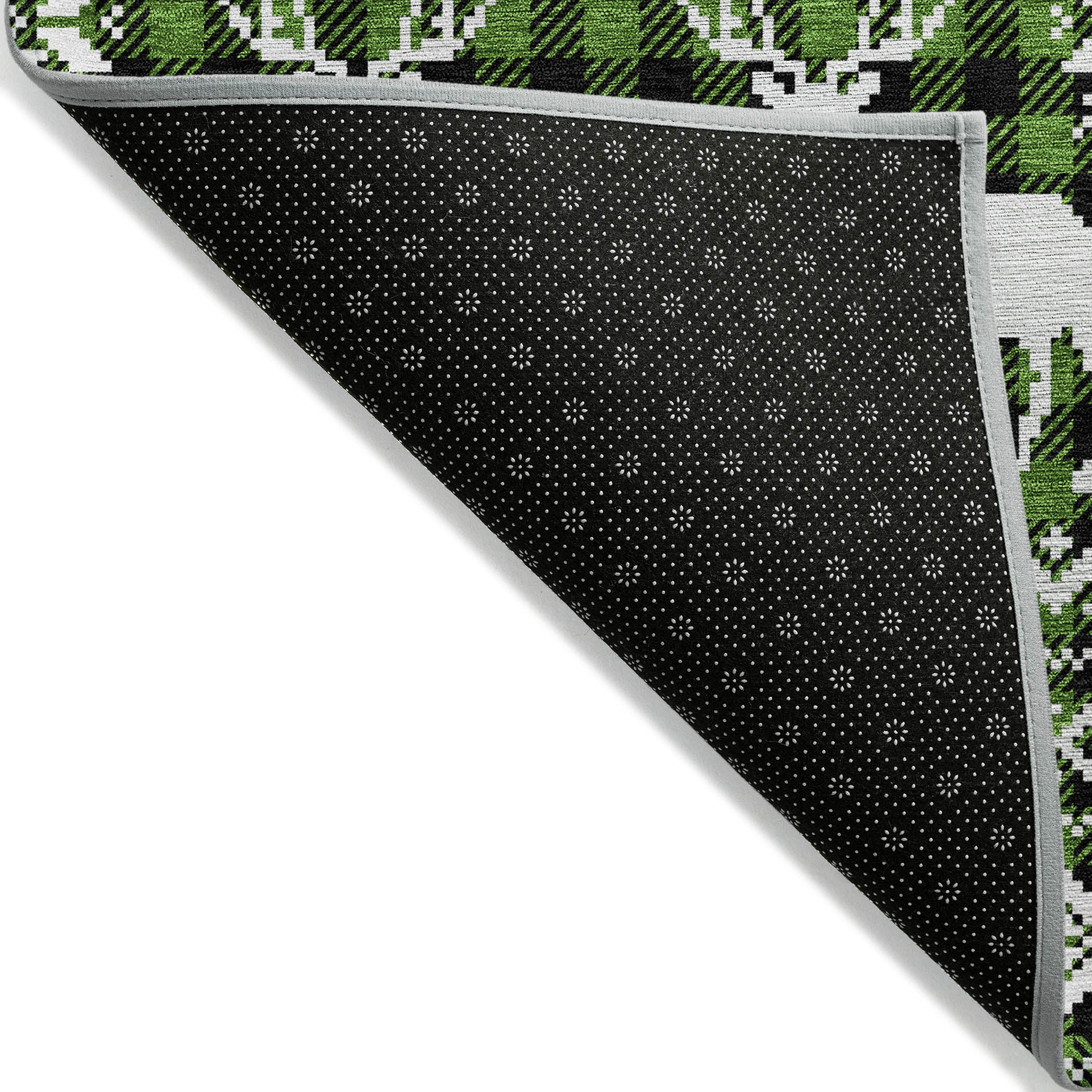 Luxury Machine Washable Indoor/Outdoor Holiday WN28 Cactus Green Rug 1'8" x 2'6" #shape_Rectangle