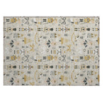 Luxury Machine Washable Indoor/Outdoor Holiday WN35 Beige Ivory Rug 1'8" x 2'6" #shape_Rectangle