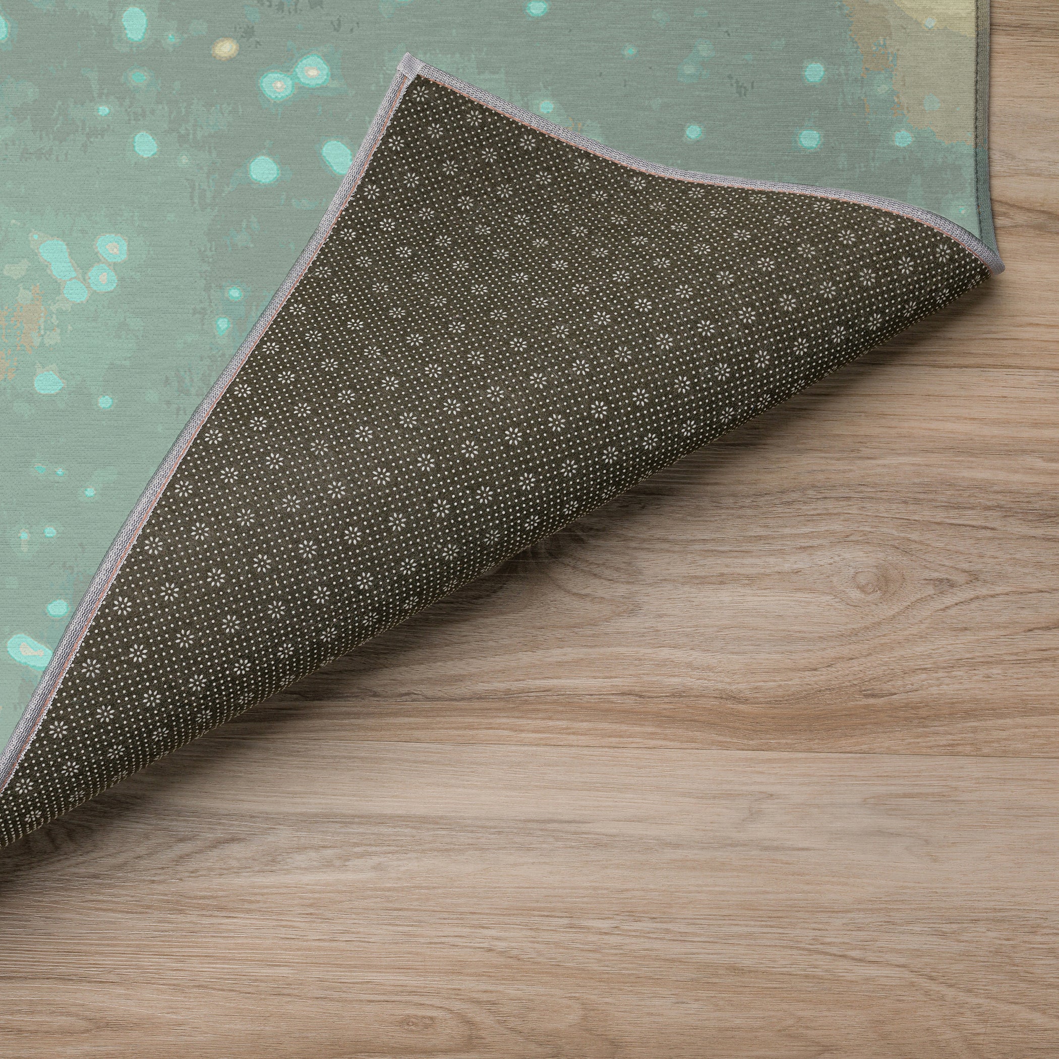 Luxury Machine Washable Indoor/Outdoor Holiday WN3 Skydust Blue Rug 1'8" x 2'6" #shape_Rectangle