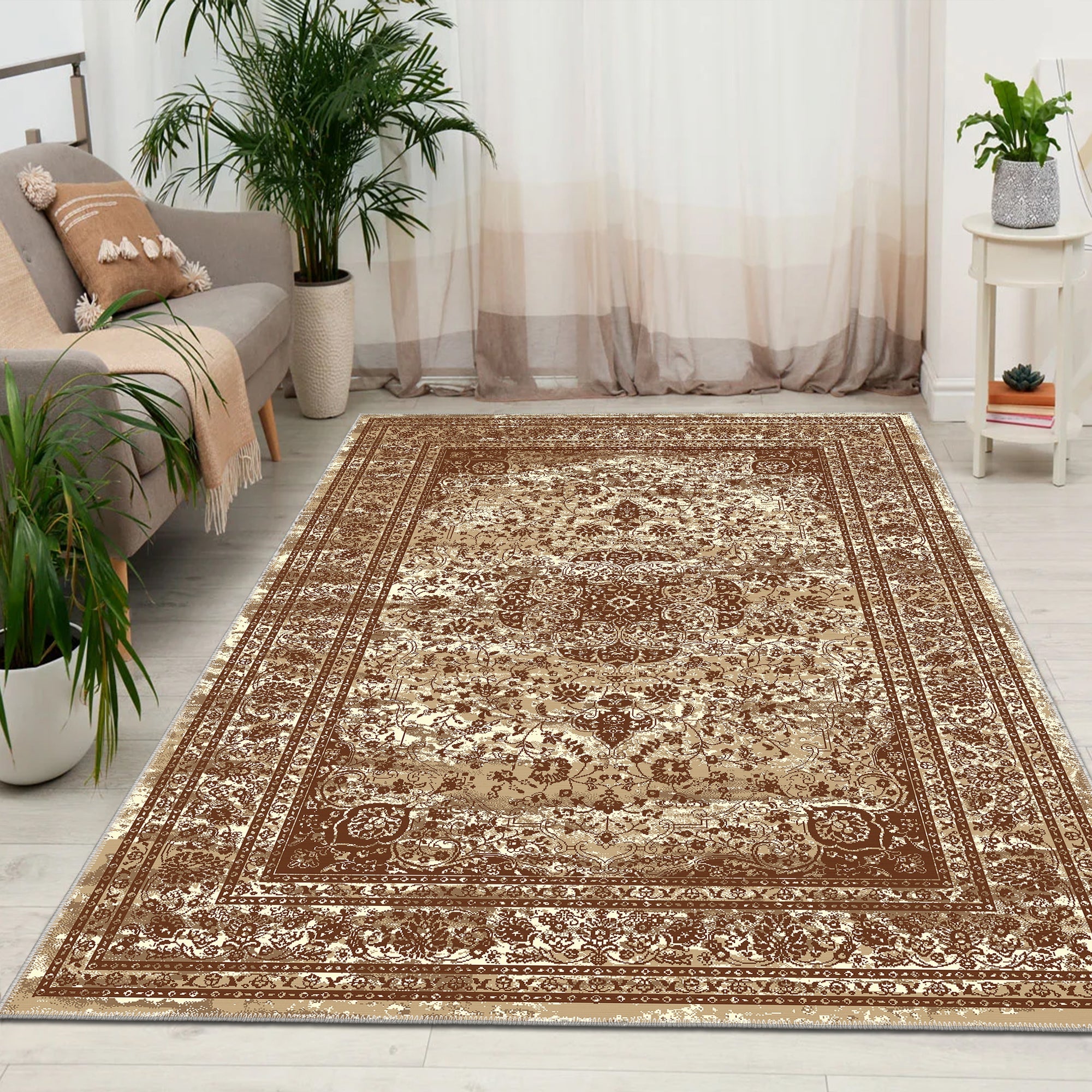 Maldives Machine Washable Area Rug