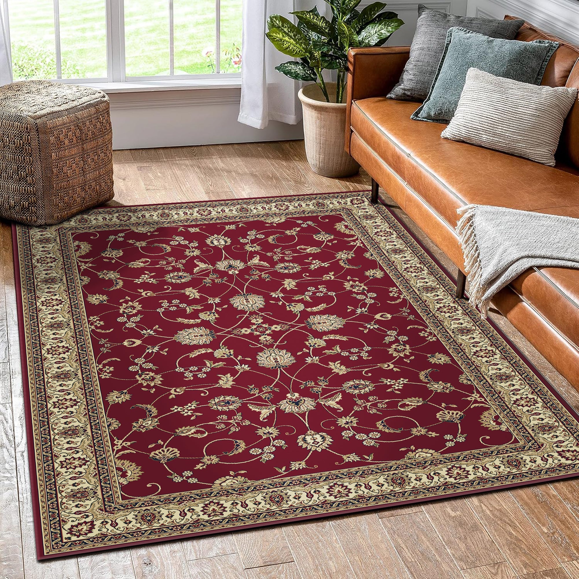 Liverpool Machine Washable Area Rug