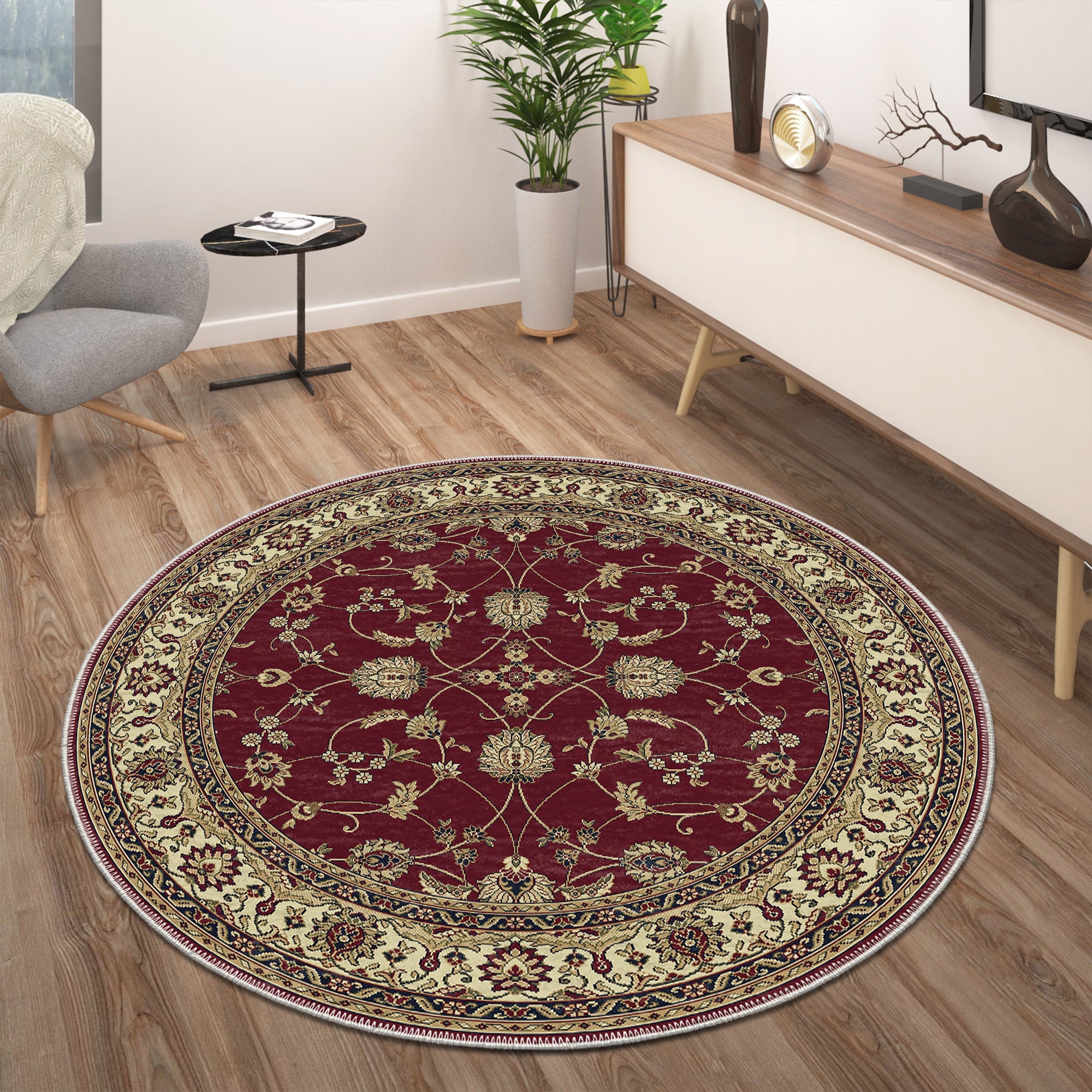 Lille Machine Washable Area Rug