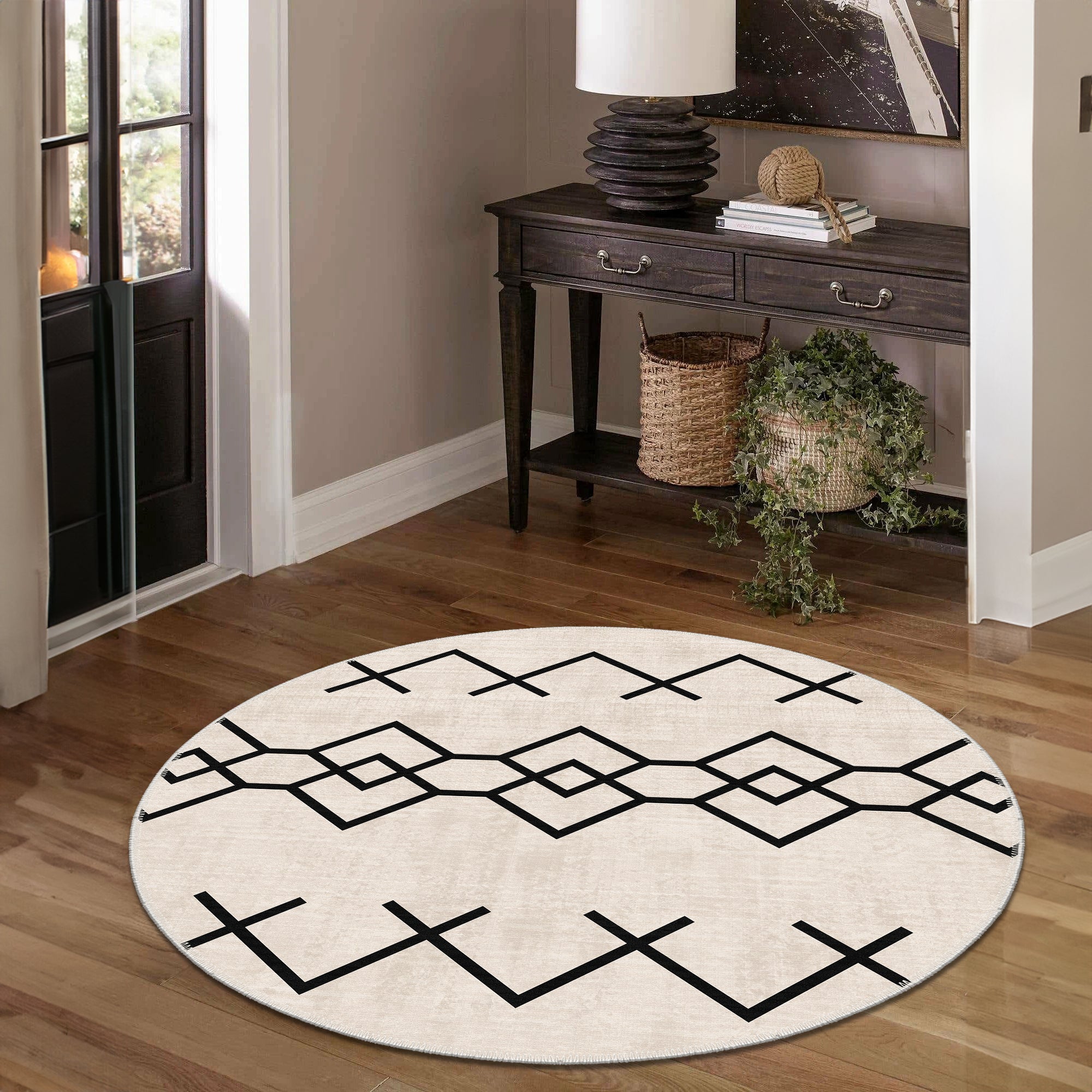 Rennes Machine Washable Area Rug