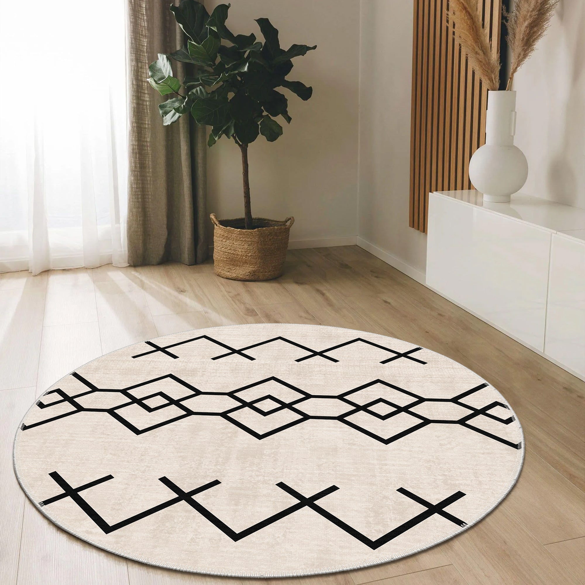 Rennes Machine Washable Area Rug