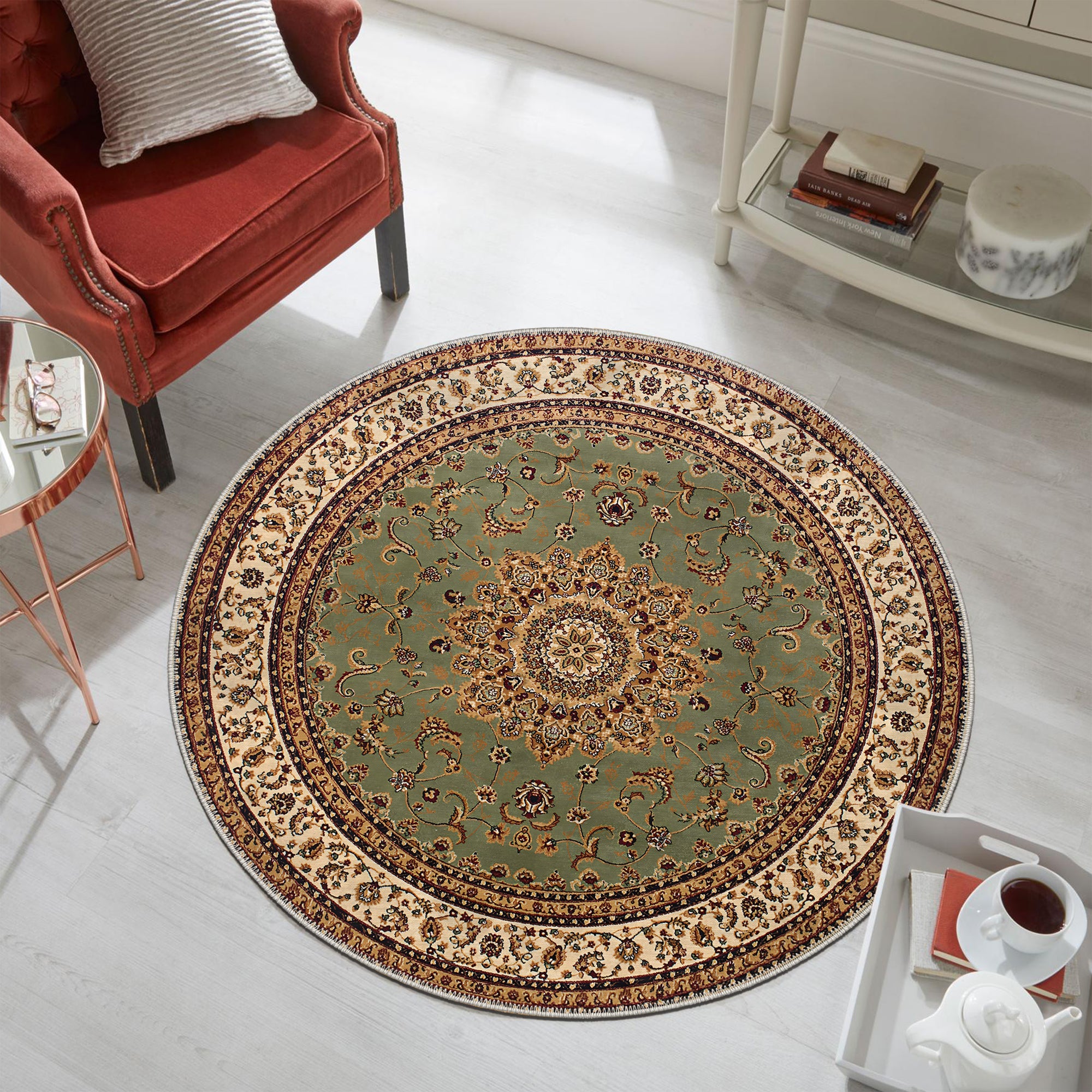 Zagreb Machine Washable Area Rug