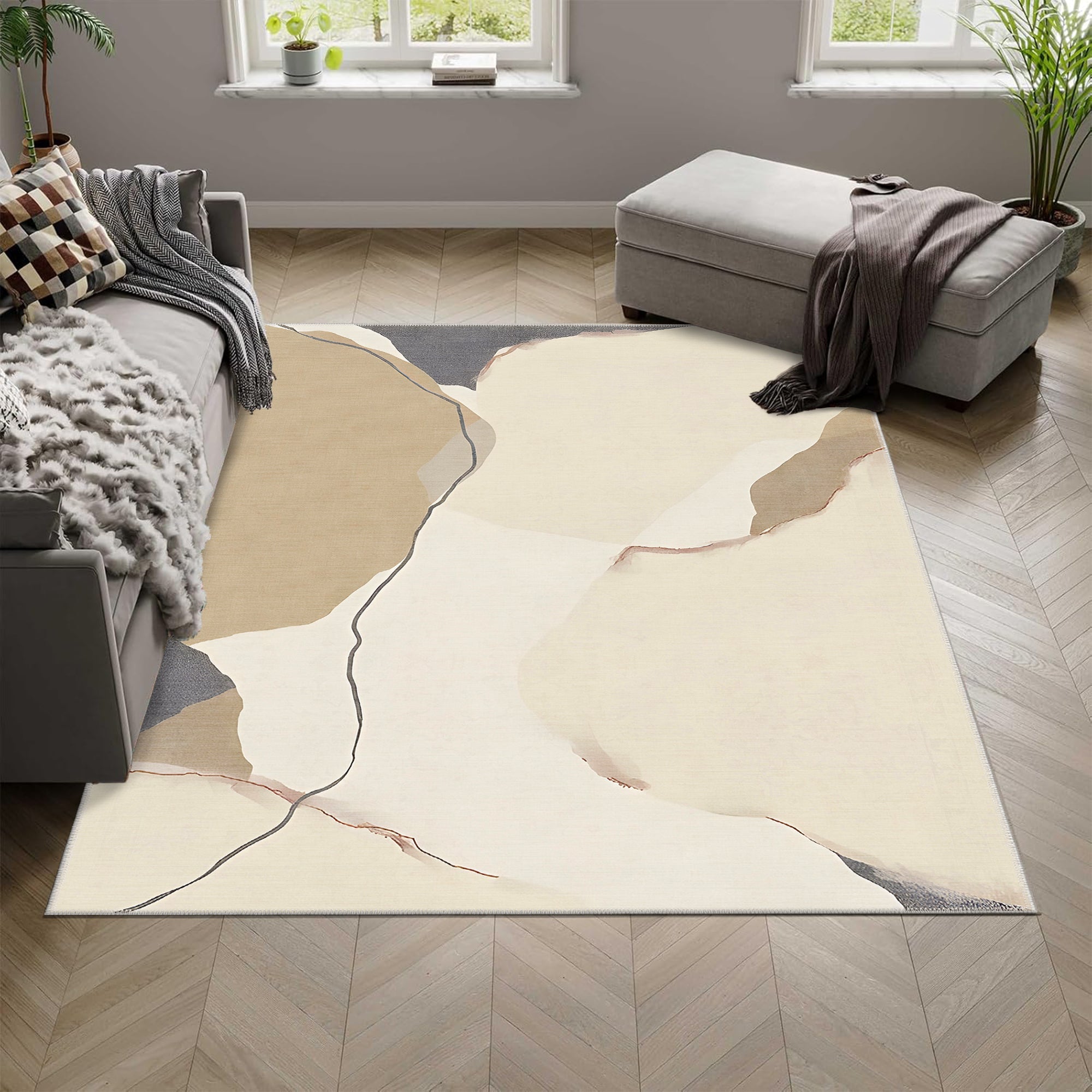 Shelby Machine Washable Area Rug