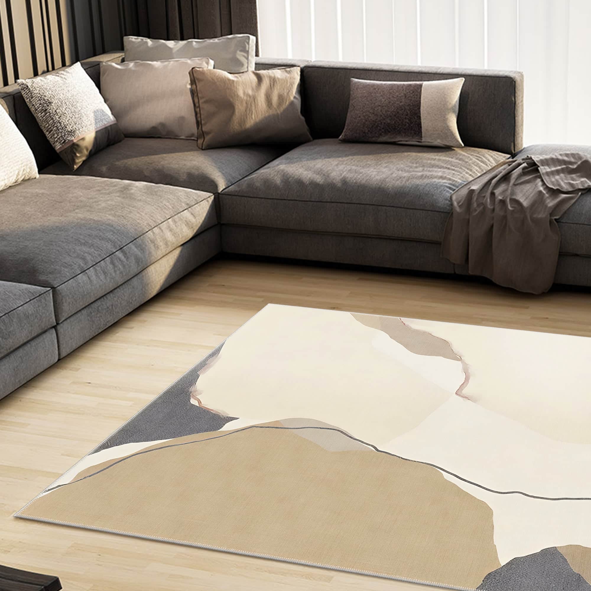 Shelby Machine Washable Area Rug Flashrug