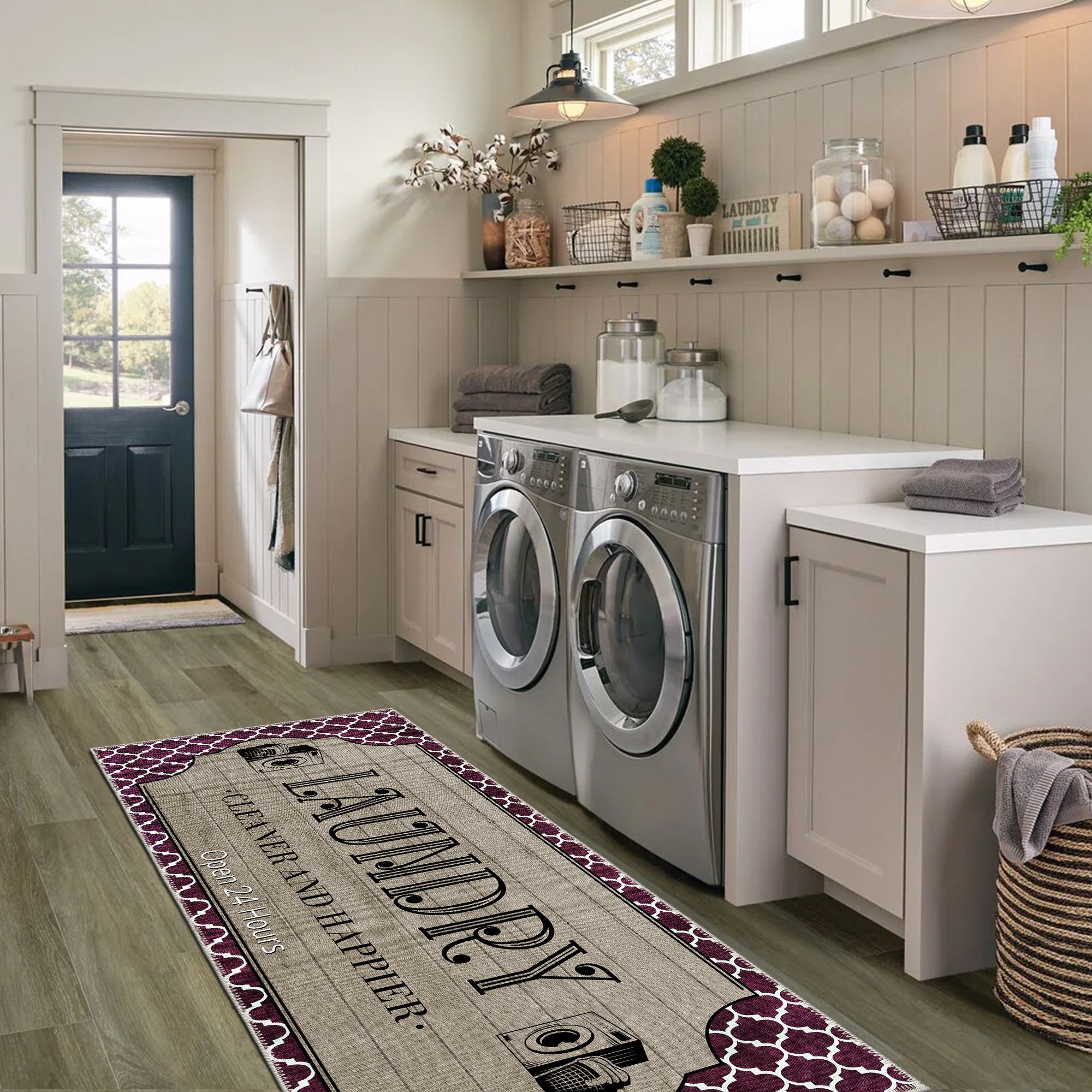 Vayne Machine Washable Area Rug
