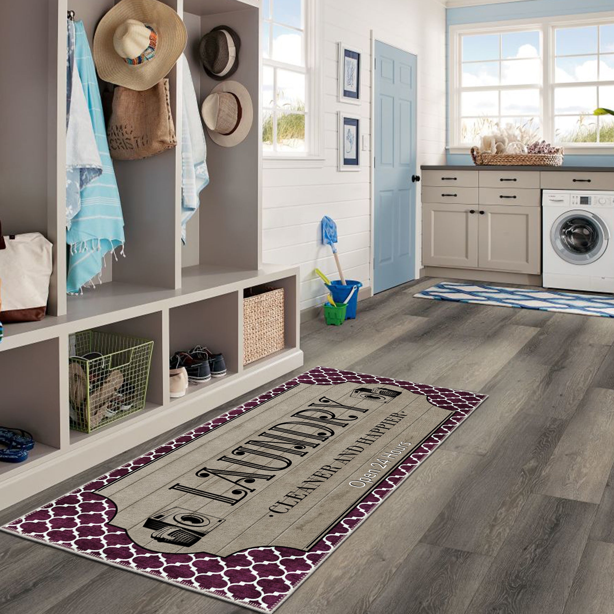 Vayne Machine Washable Area Rug