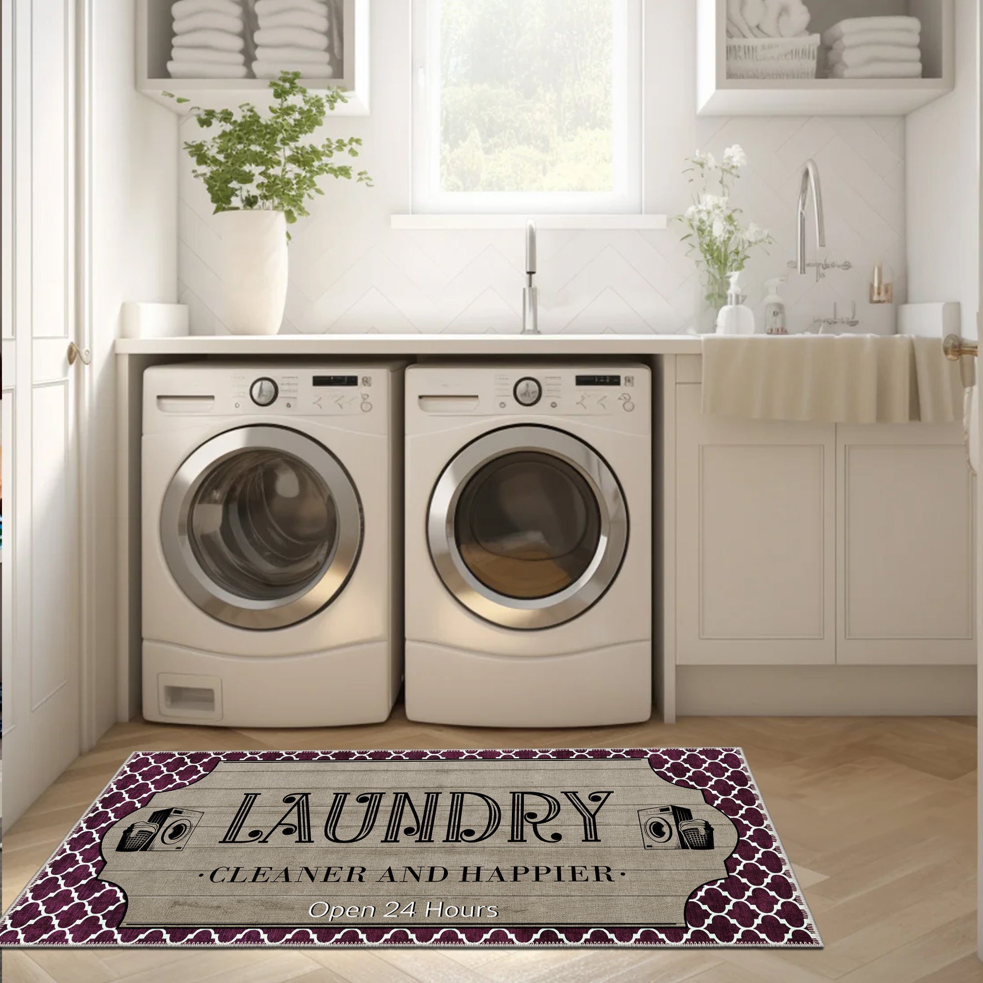 Vayne Machine Washable Area Rug
