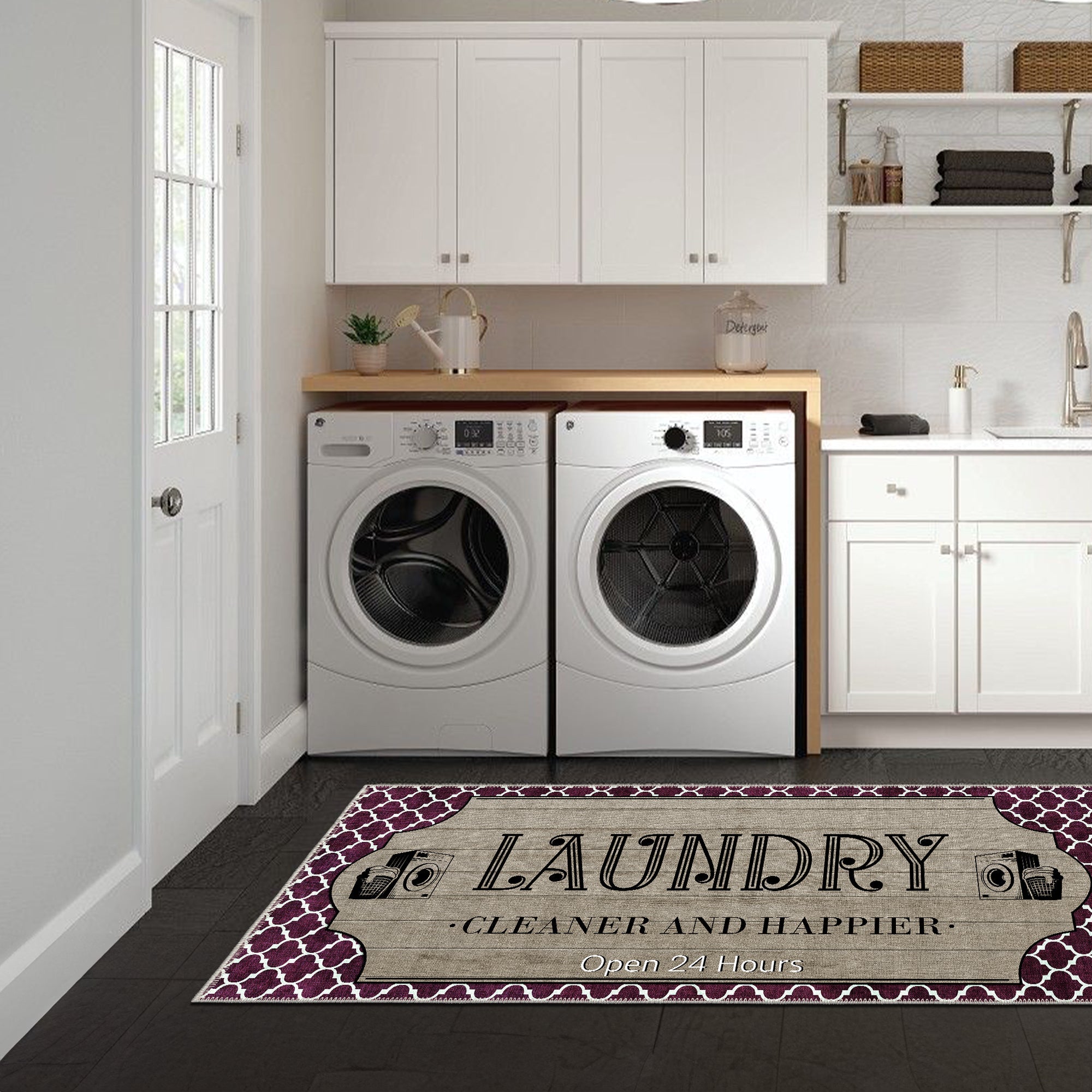 Vayne Machine Washable Area Rug