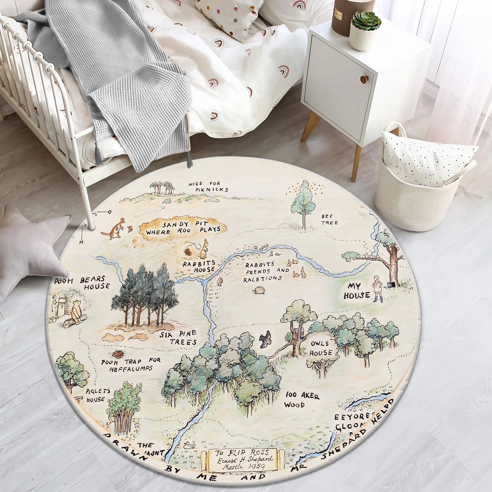 Sova Machine Washable Area Rug