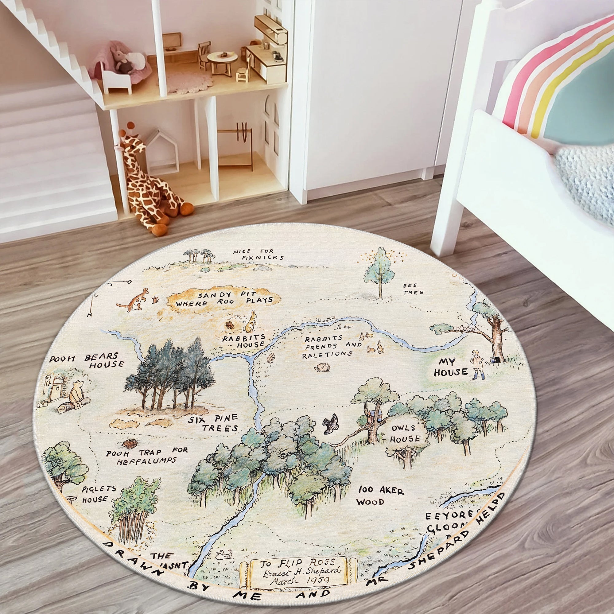 Sova Machine Washable Area Rug