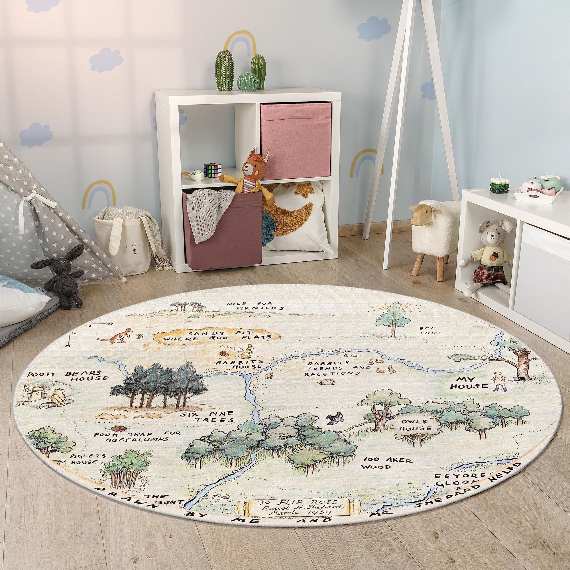 Sova Machine Washable Area Rug