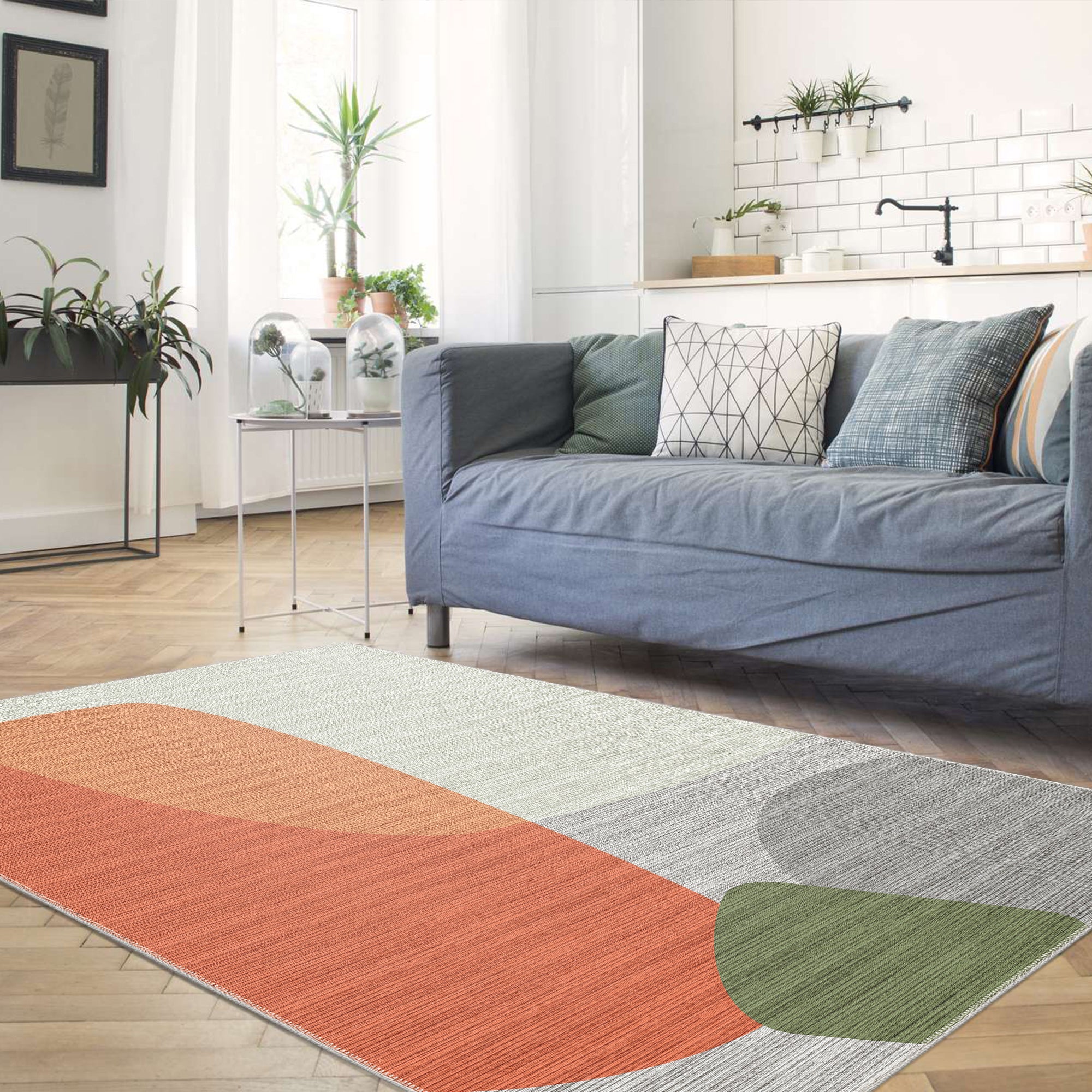 Fiora Machine Washable Area Rug