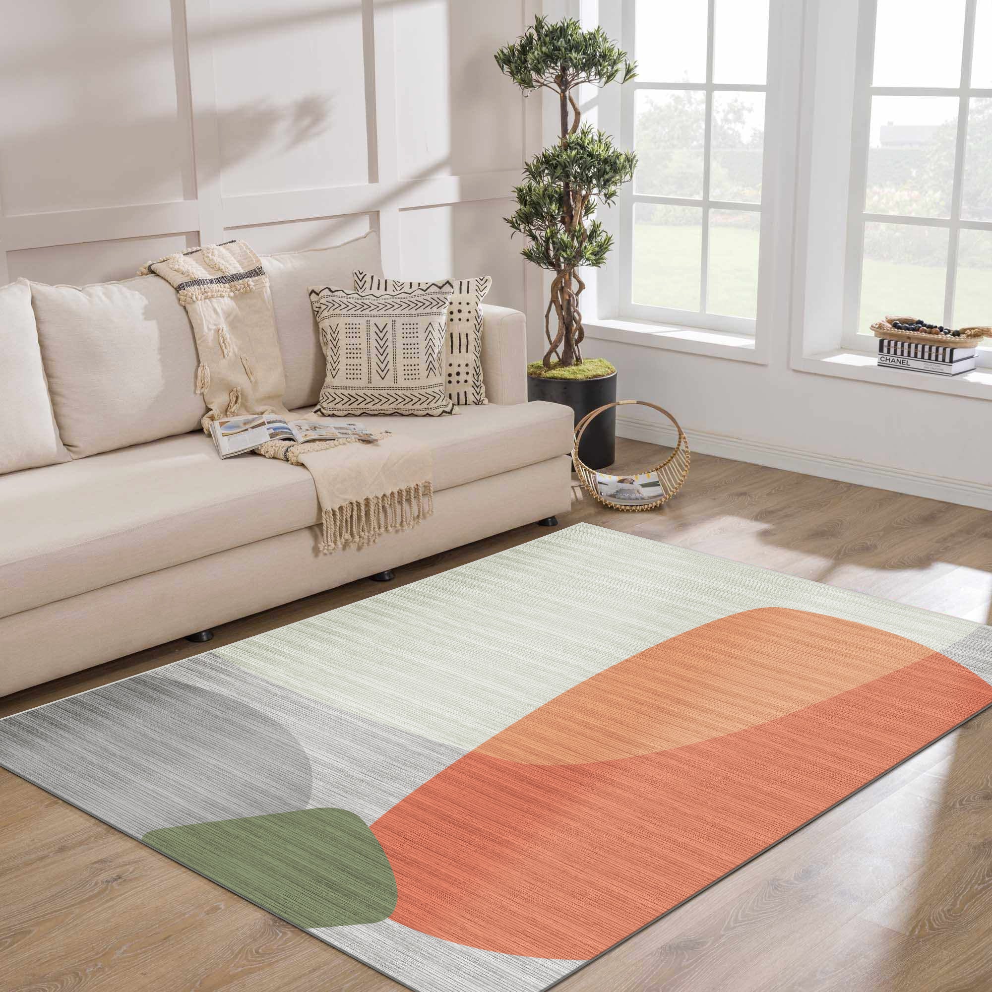 Fiora Machine Washable Area Rug