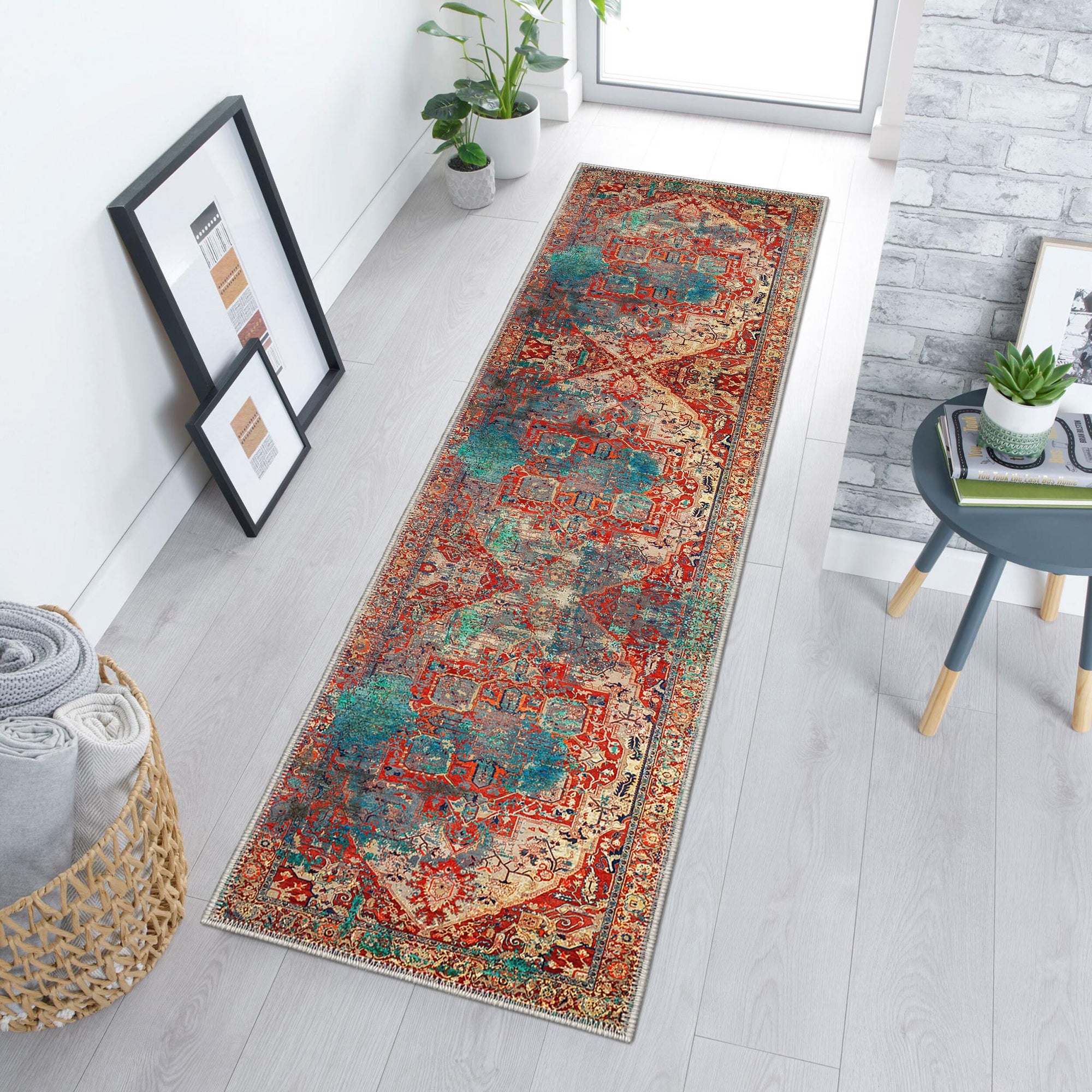 Prague Machine Washable Area Rug