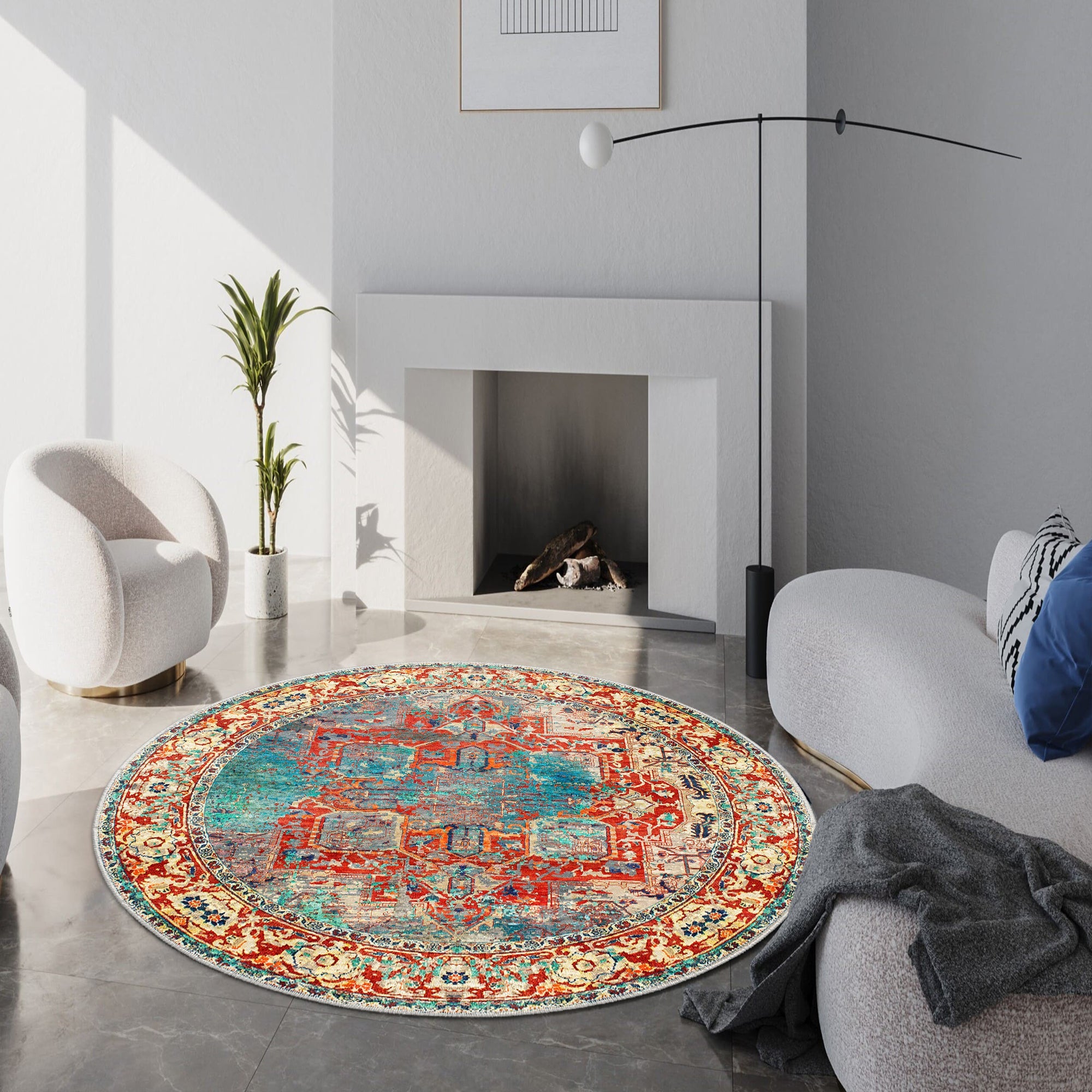 Toronto Machine Washable Area Rug