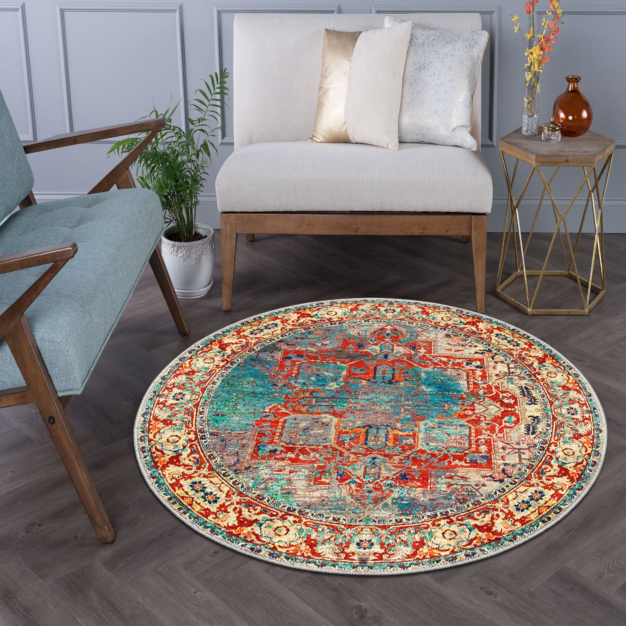 Toronto Machine Washable Area Rug