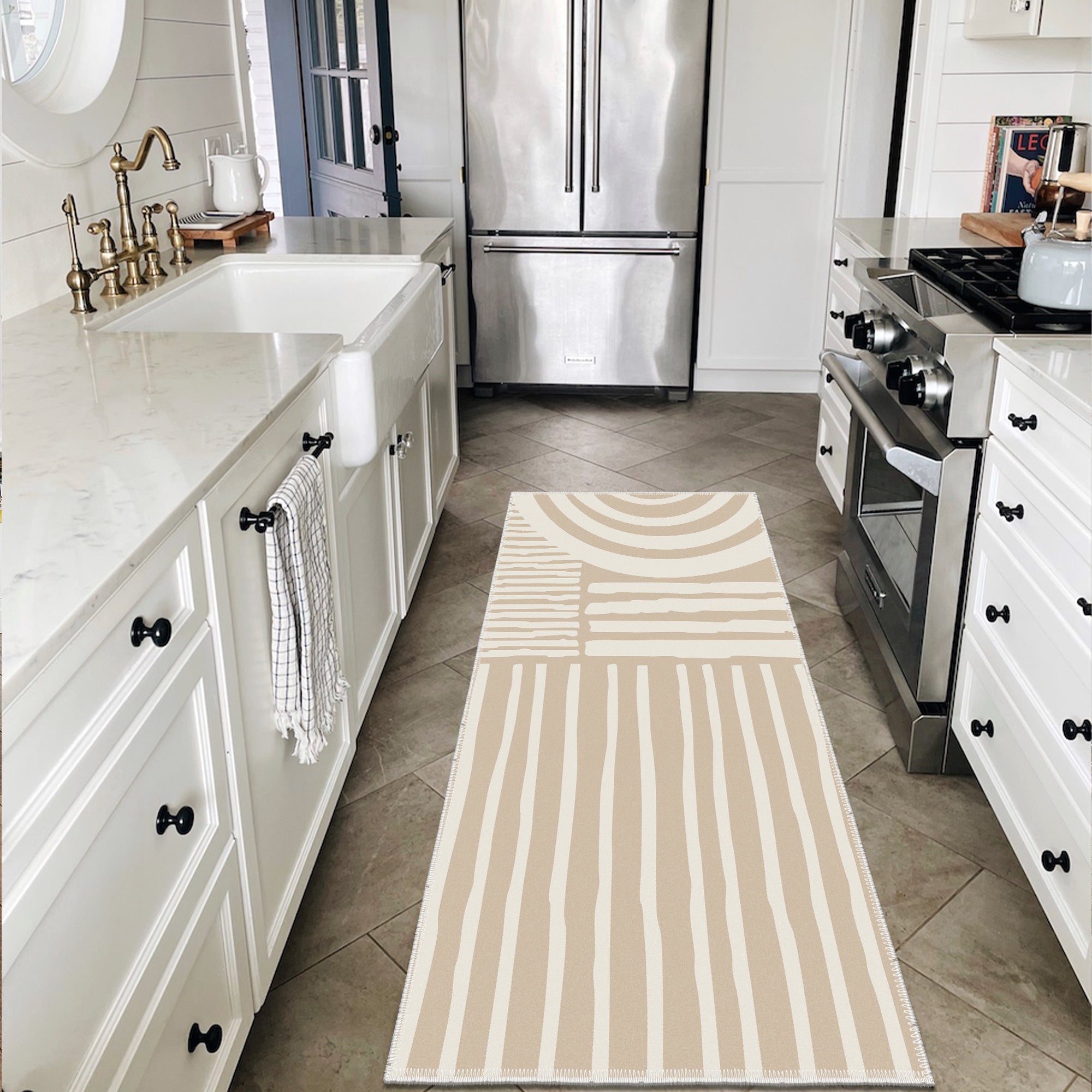 Riven Machine Washable Area Rug