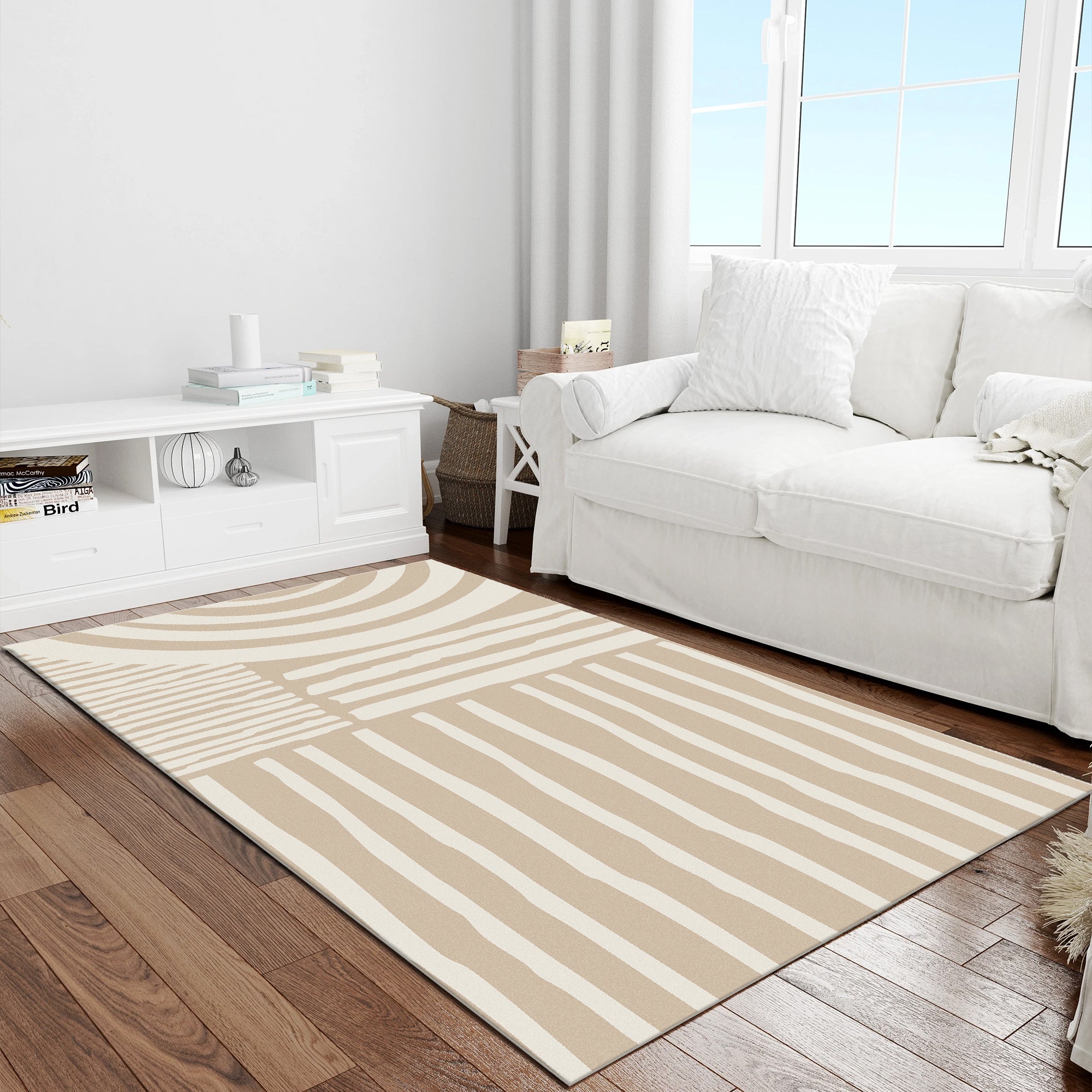 Riven Machine Washable Area Rug
