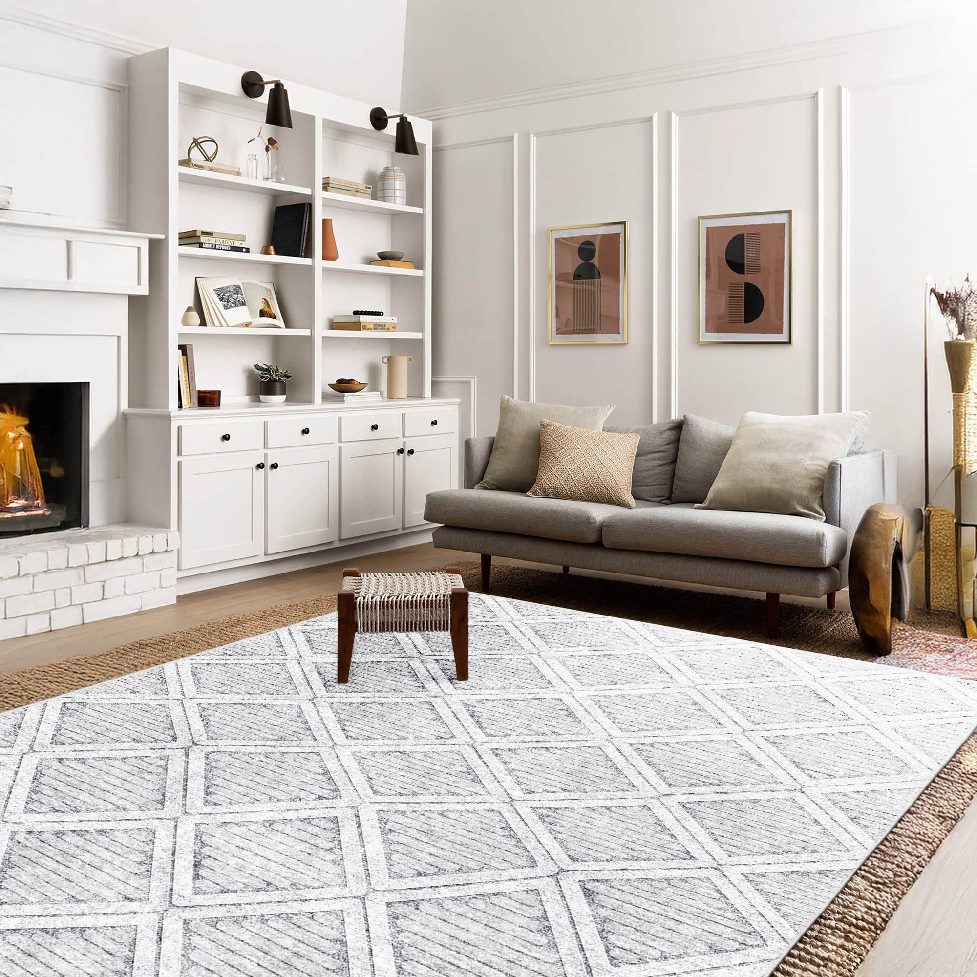 Vessel Machine Washable Area Rug