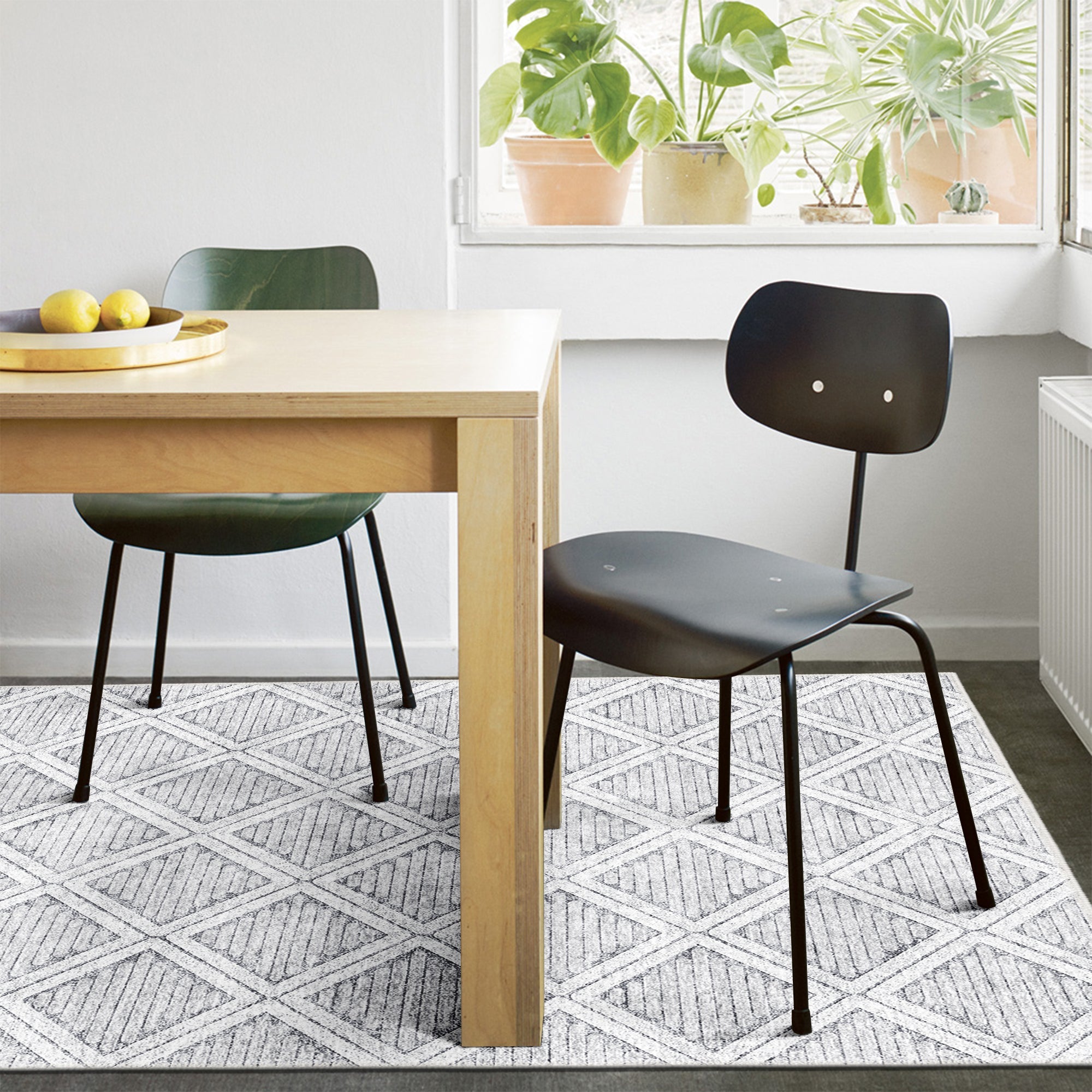 Vessel Machine Washable Area Rug