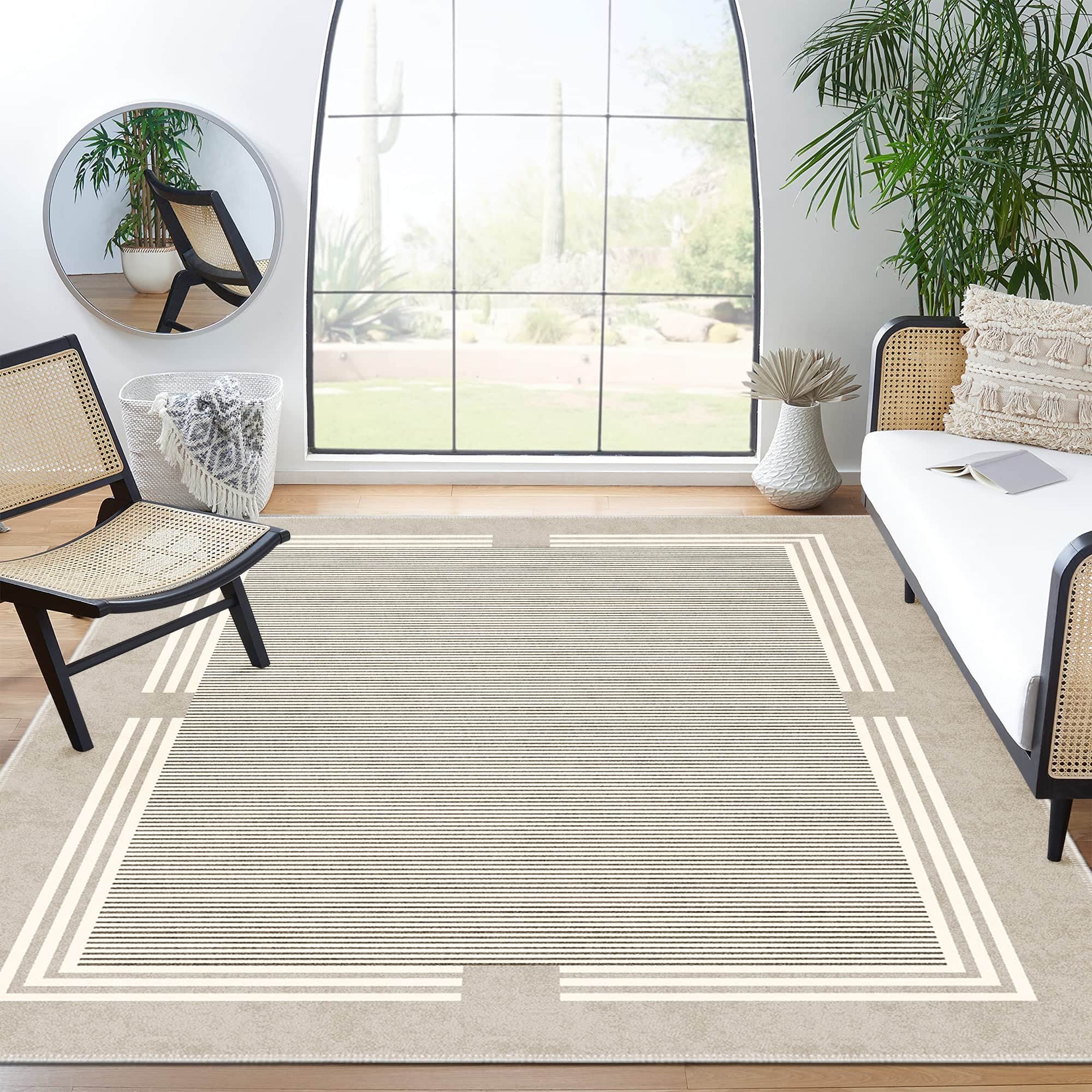 Wevra Machine Washable Area Rug
