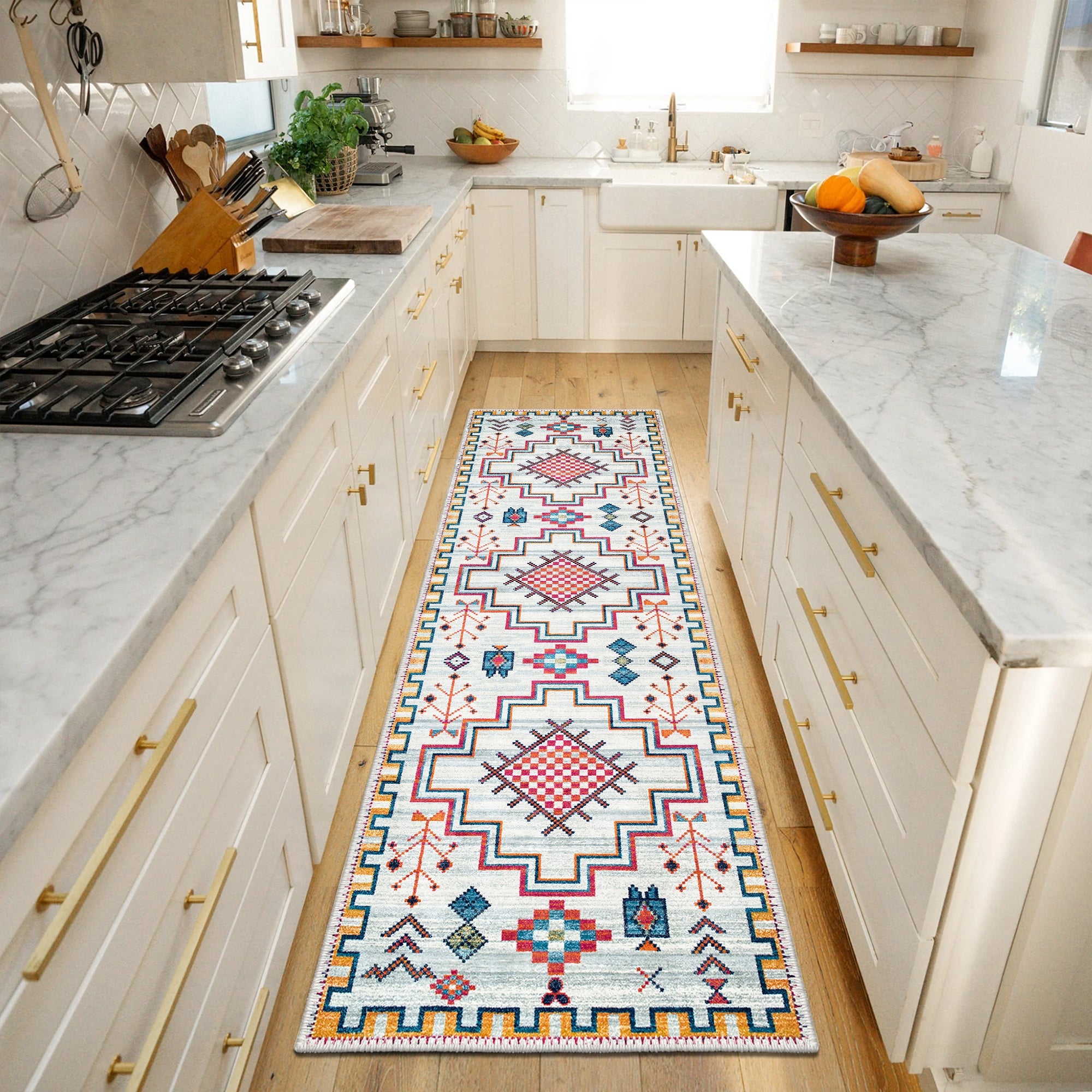 Clover Machine Washable Area Rug