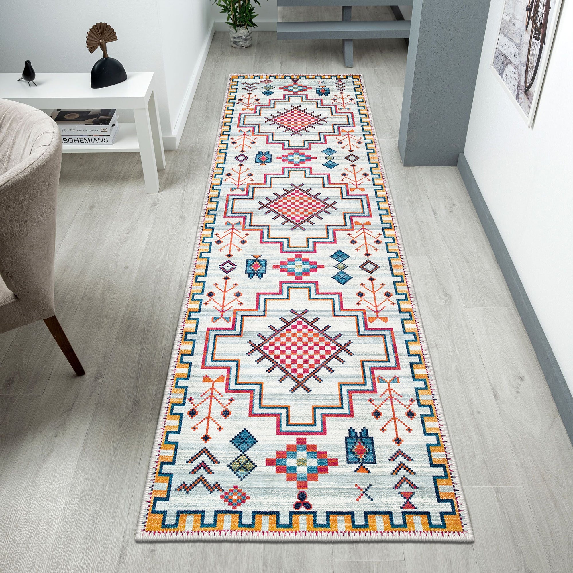 Clover Machine Washable Area Rug