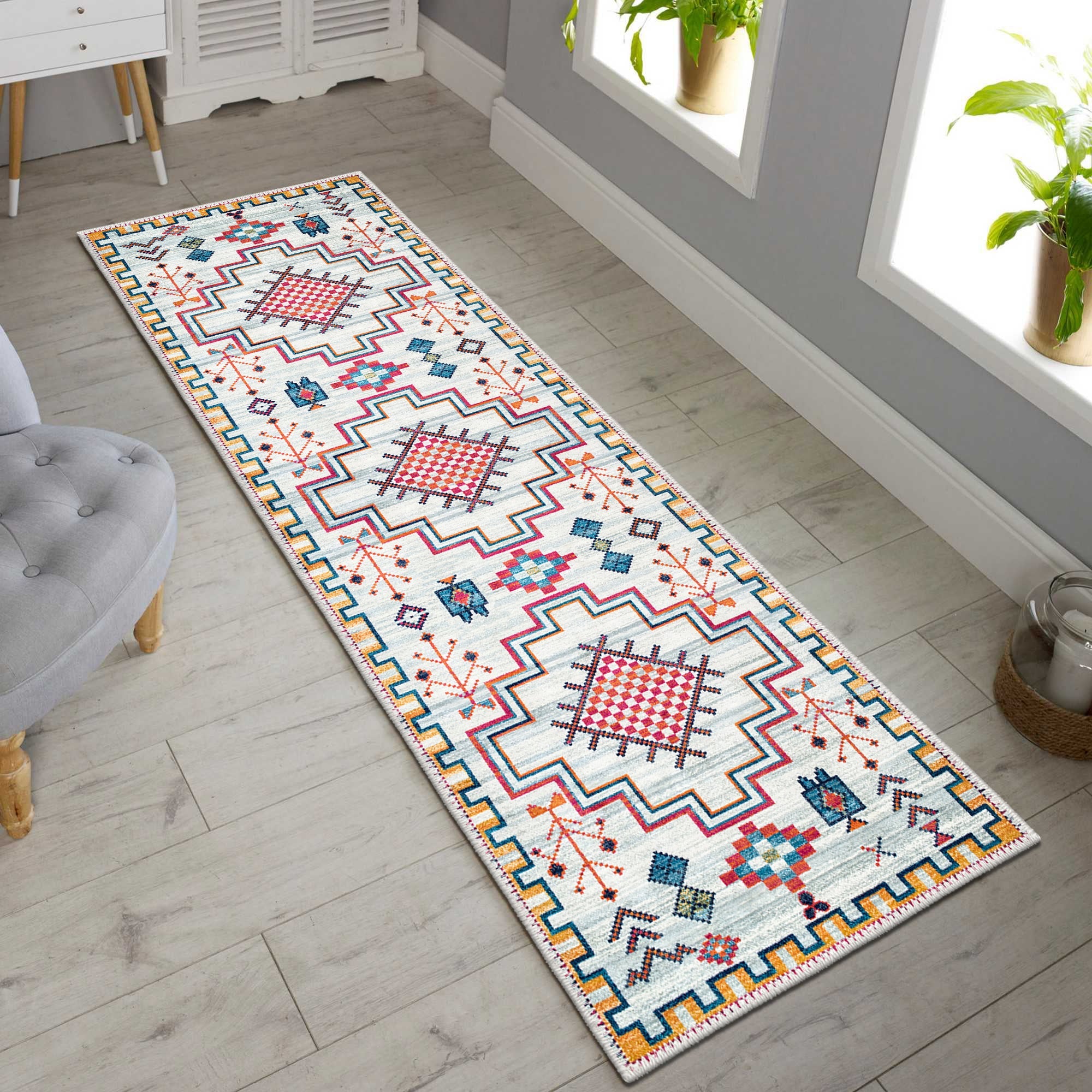 Clover Machine Washable Area Rug