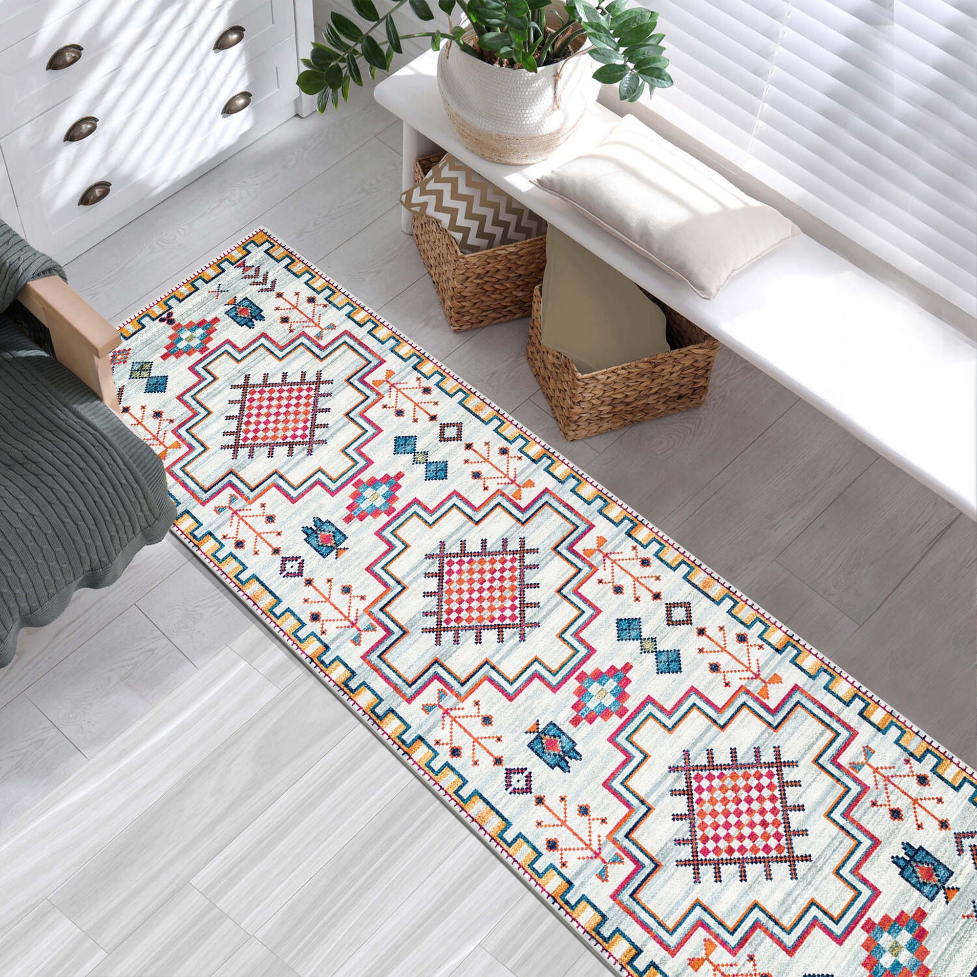 Whiskers Machine Washable Area Rug