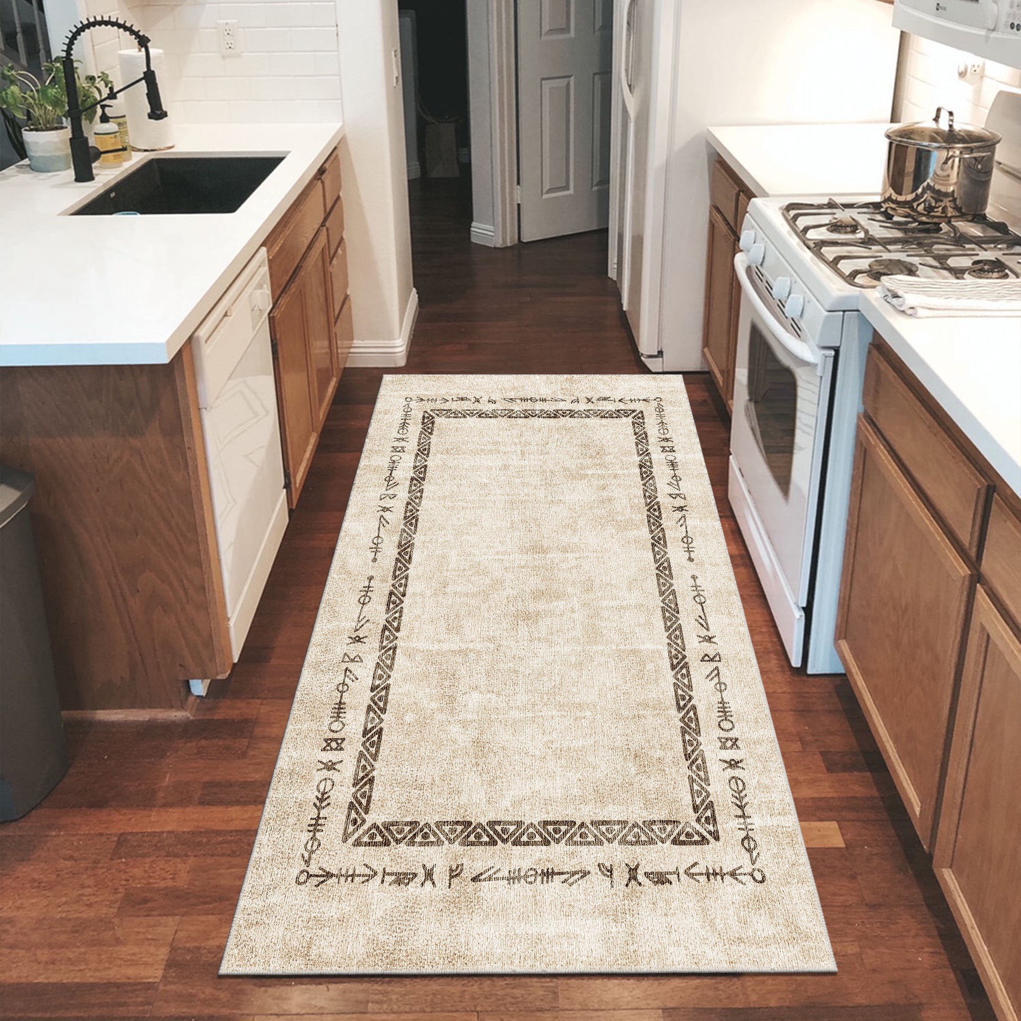 Fuzzy Machine Washable Area Rug