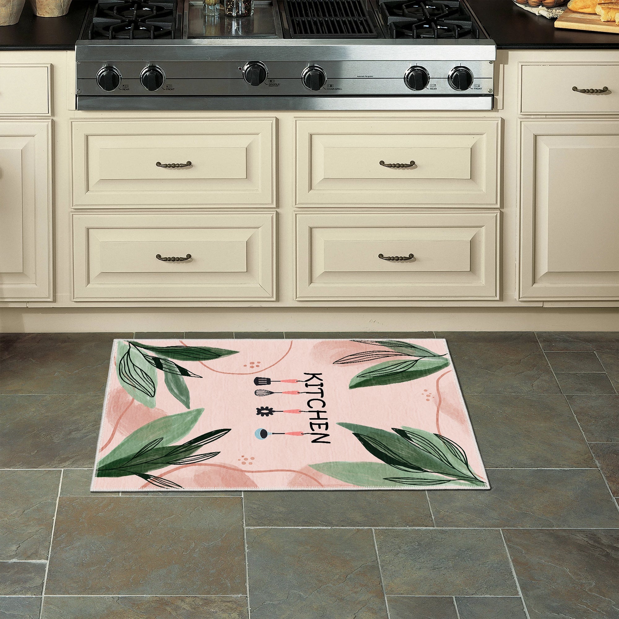 Violet Machine Washable Area Rug