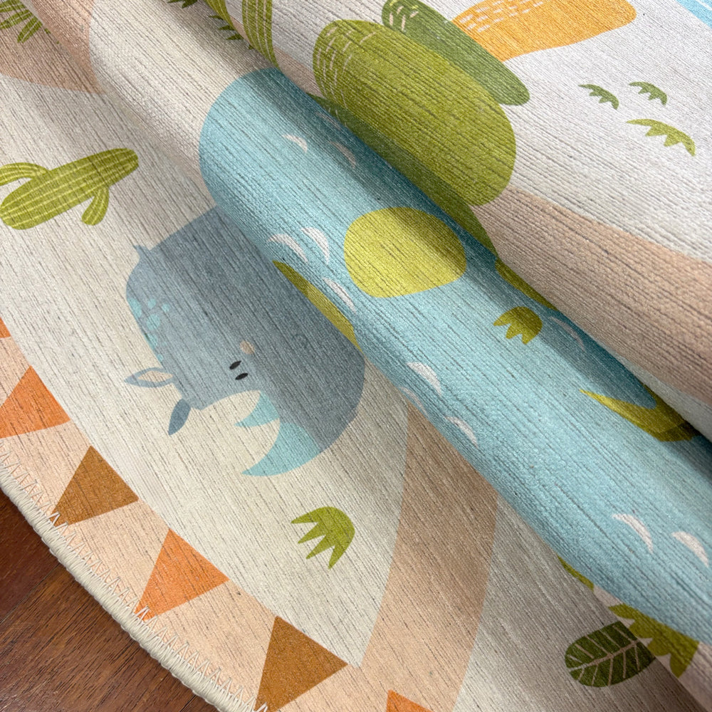 Kiwi Machine Washable Area Rug