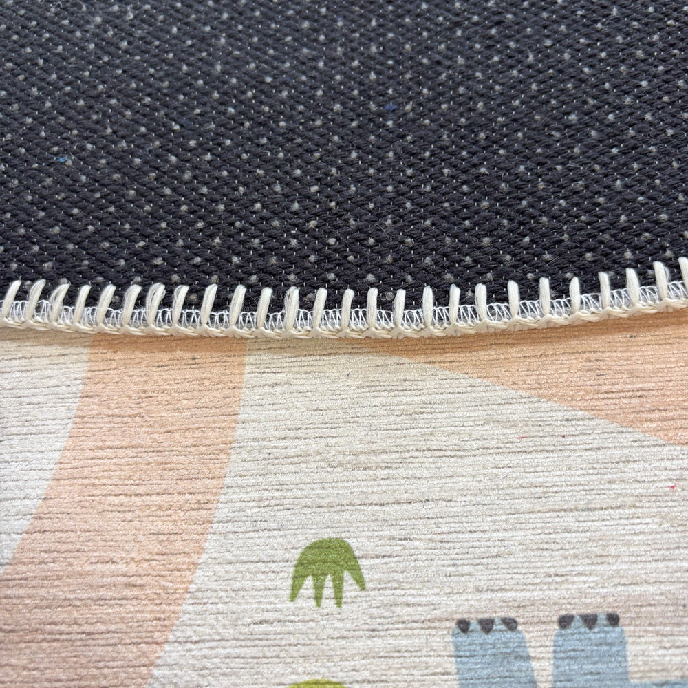 Kiwi Machine Washable Area Rug
