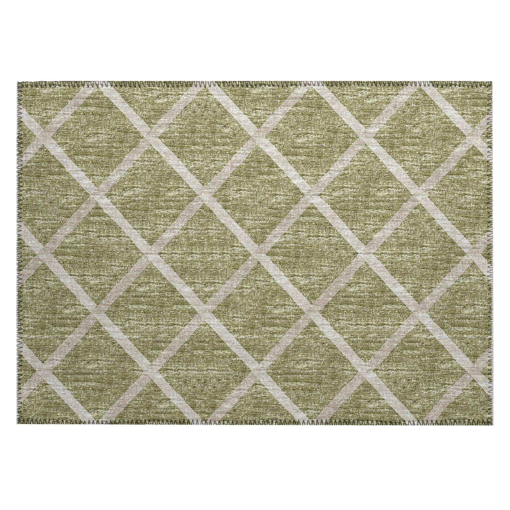 Luxury Machine Washable Indoor/Outdoor Transitional YO1 Aloe Green Rug 1'8" x 2'6" #shape_Rectangle
