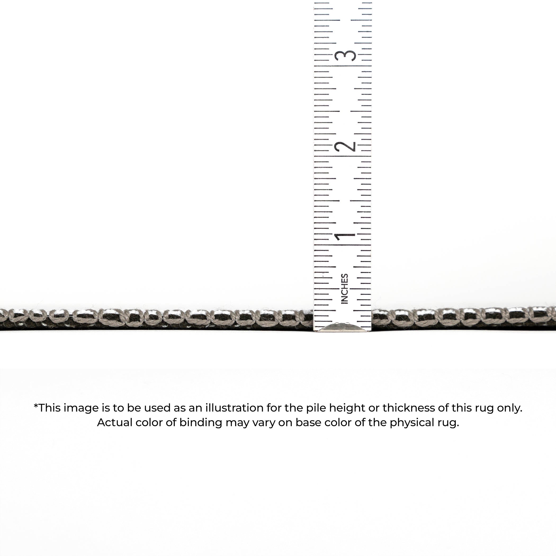 Luxury Machine Washable Indoor/Outdoor Transitional YO1 Black Rug 1'8" x 2'6" #shape_Rectangle