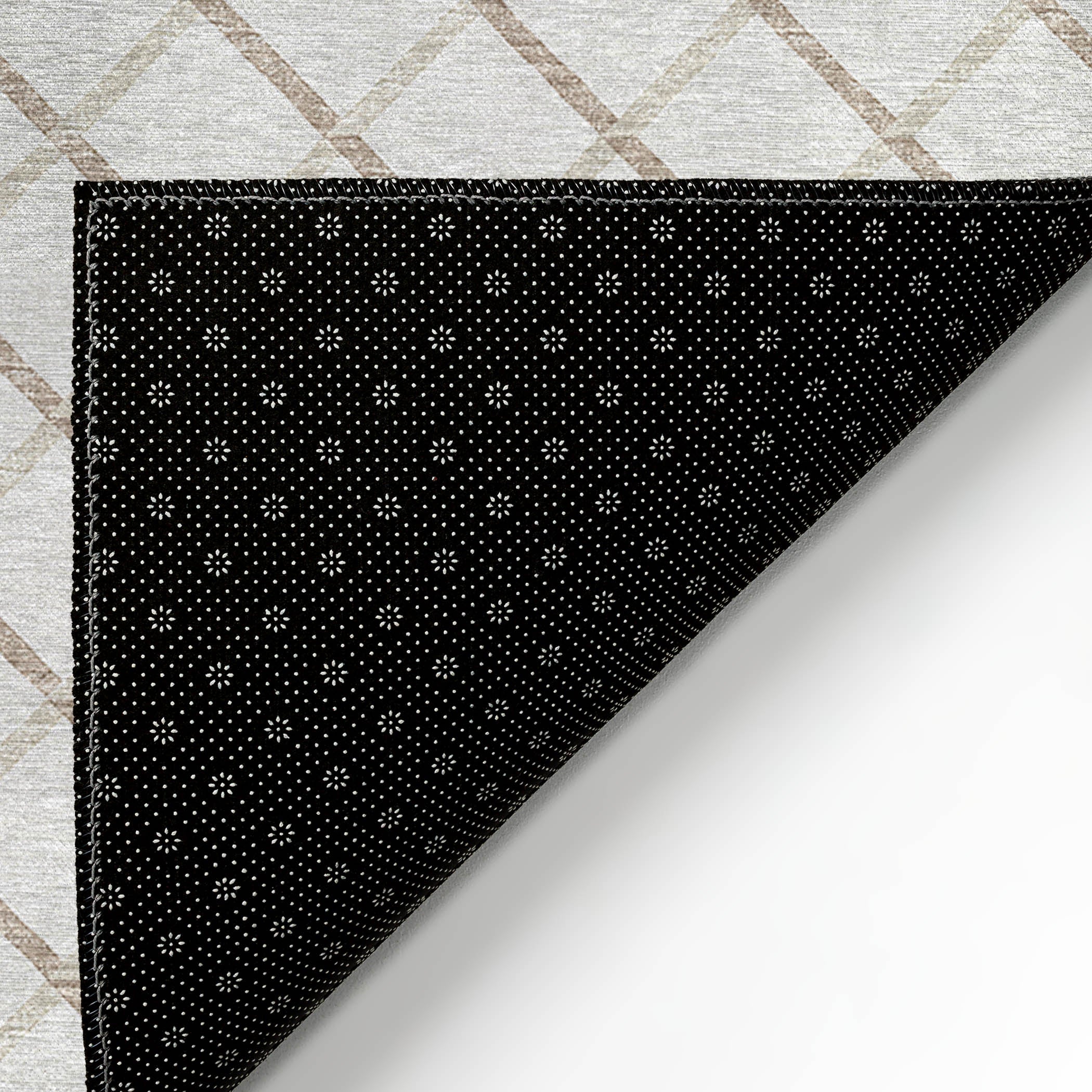 Luxury Machine Washable Indoor/Outdoor Transitional YO1 Ivory Rug 1'8" x 2'6" #shape_Rectangle