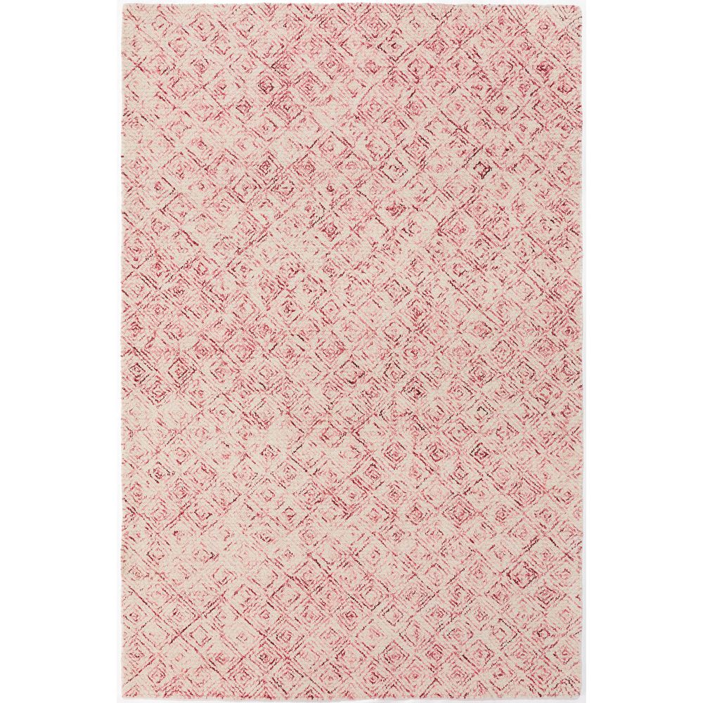 Zoe ZZ1 Punch Red Area Rug #color_punch red