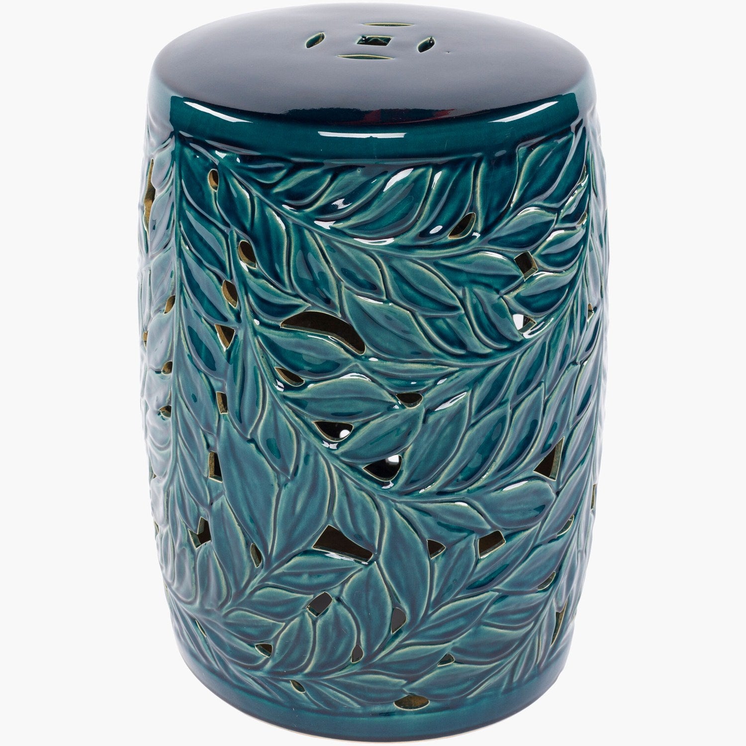 Achilles Garden Stool in Teal