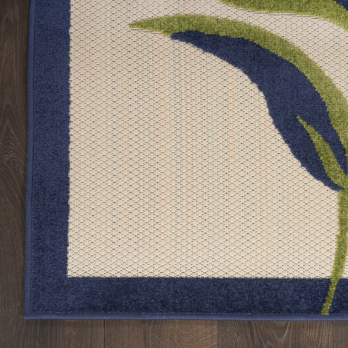 Multicolor Contemporary Indoor Outdoor Floral Area Rug